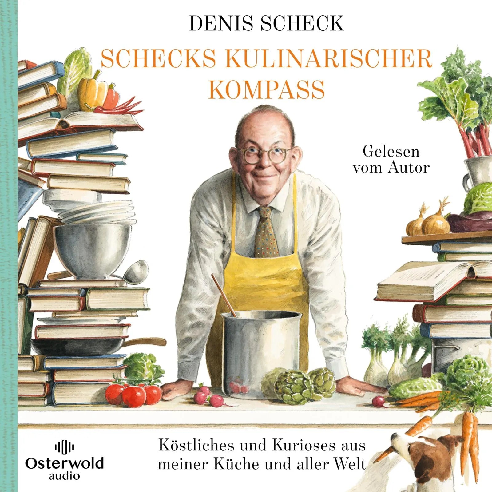 Buchcover von 'Schecks kulinarischer Kompass' - Hörbuch (CD) von Denis Scheck
