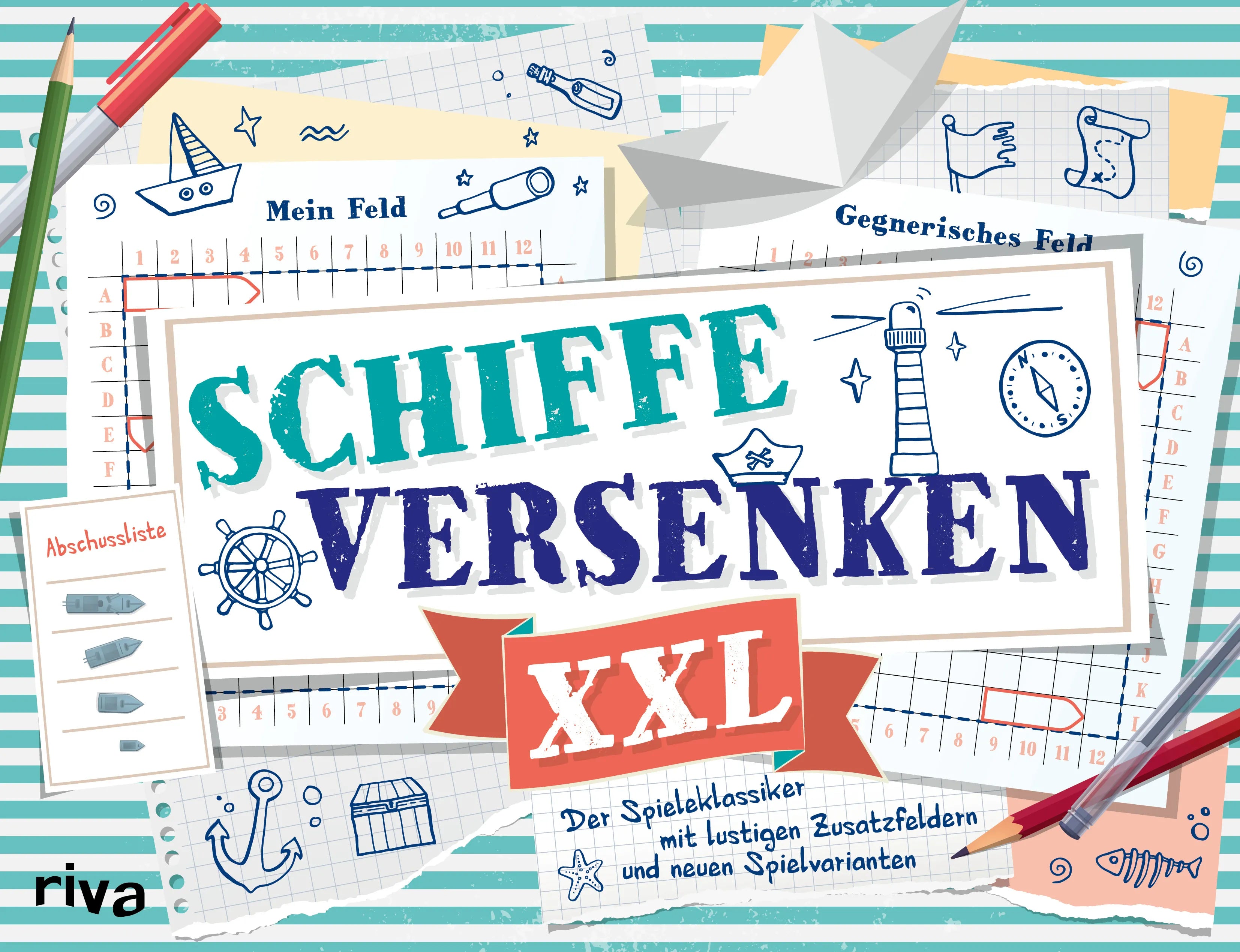 Buchcover von 'Schiffe versenken XXL' - Taschenbuch von Emma Hegemann