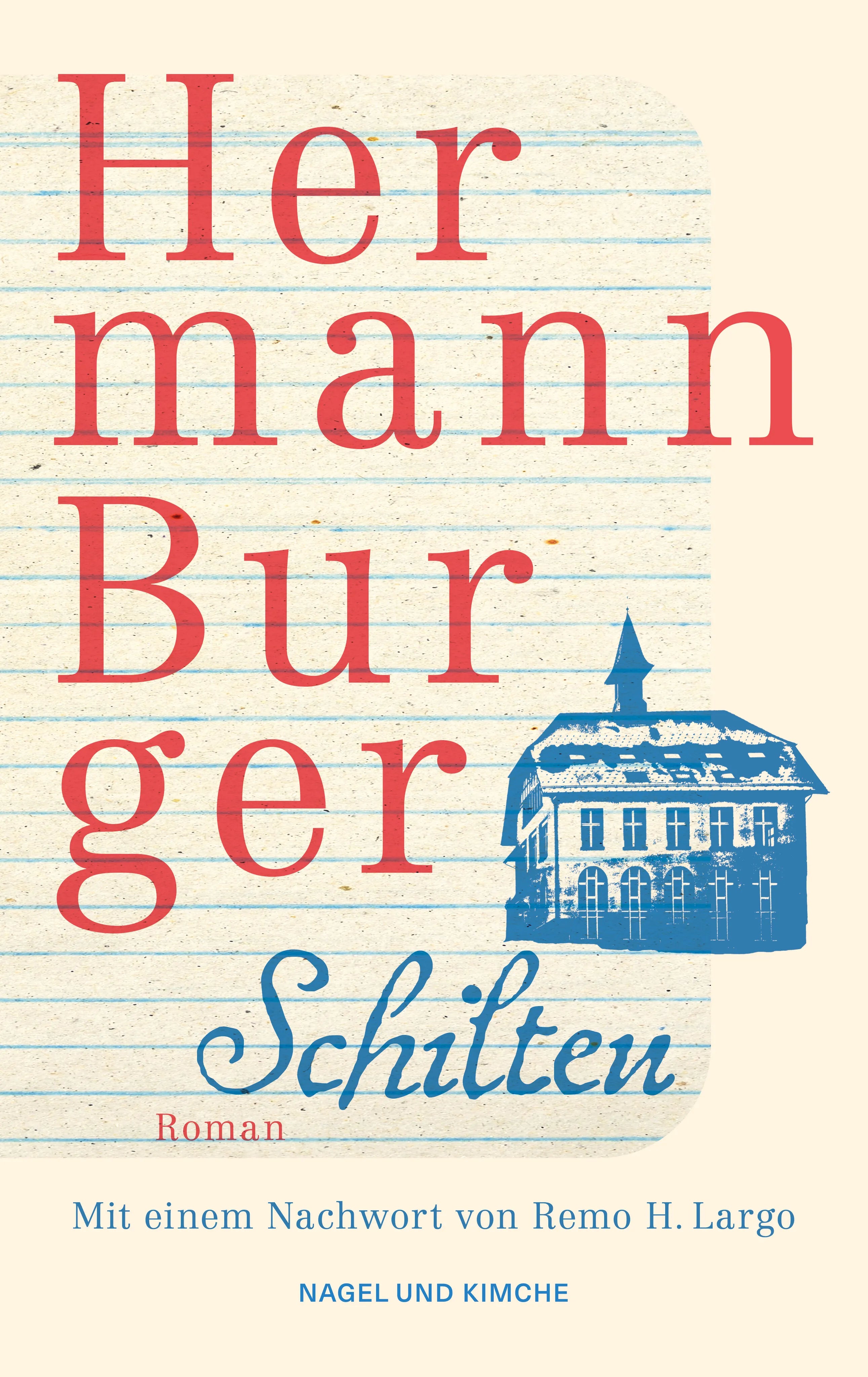 Buchcover von 'Schilten' - Taschenbuch von Hermann Burger