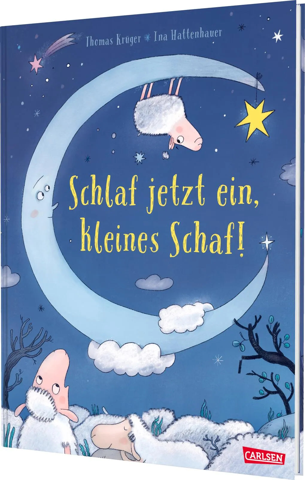 Buchcover von 'Schlaf jetzt ein, kleines Schaf!' - Gebundene Ausgabe von Thomas Krüger