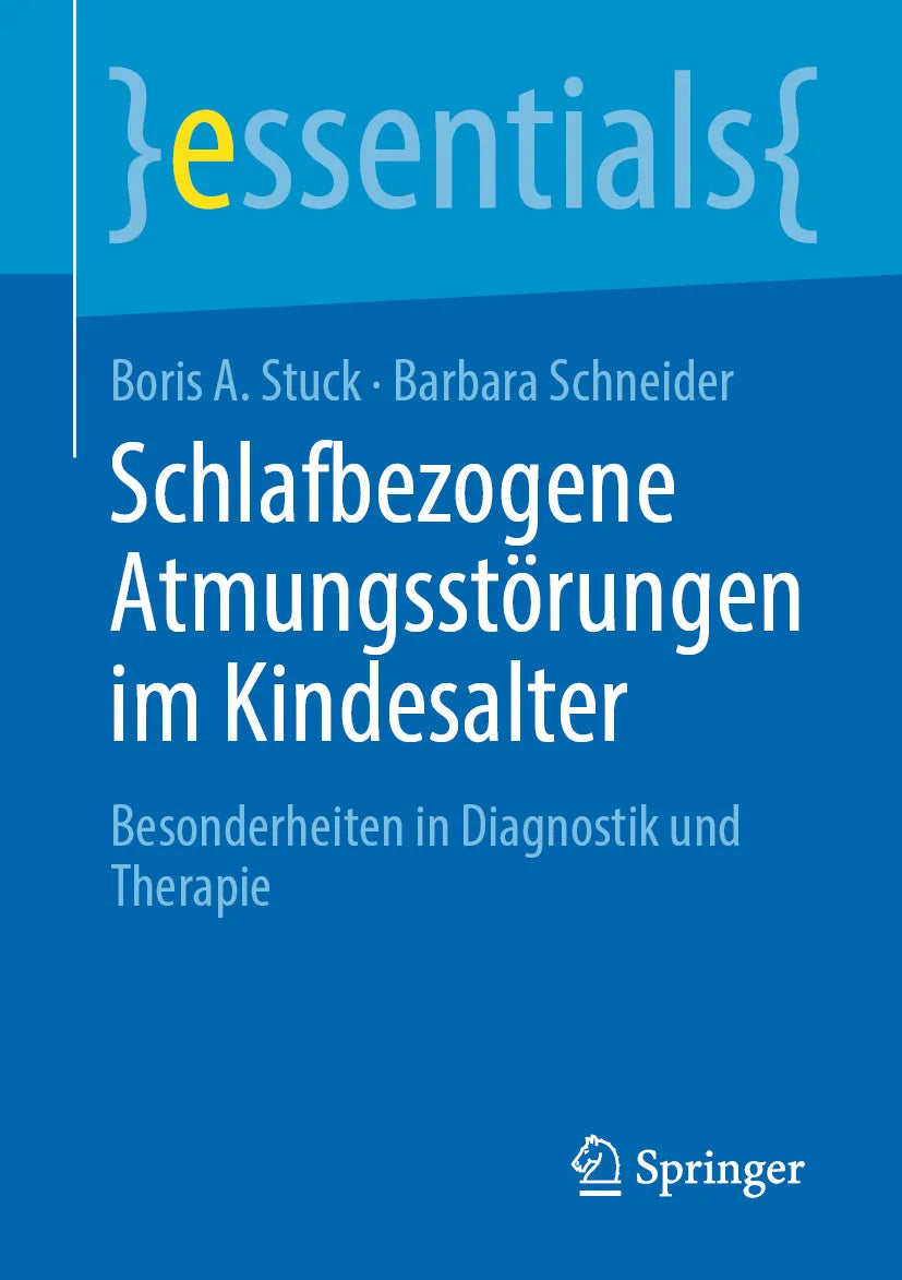 Cover: Schlafbezogene Atmungsstörungen im Kindesalter (E-Book) von Boris A. Stuck