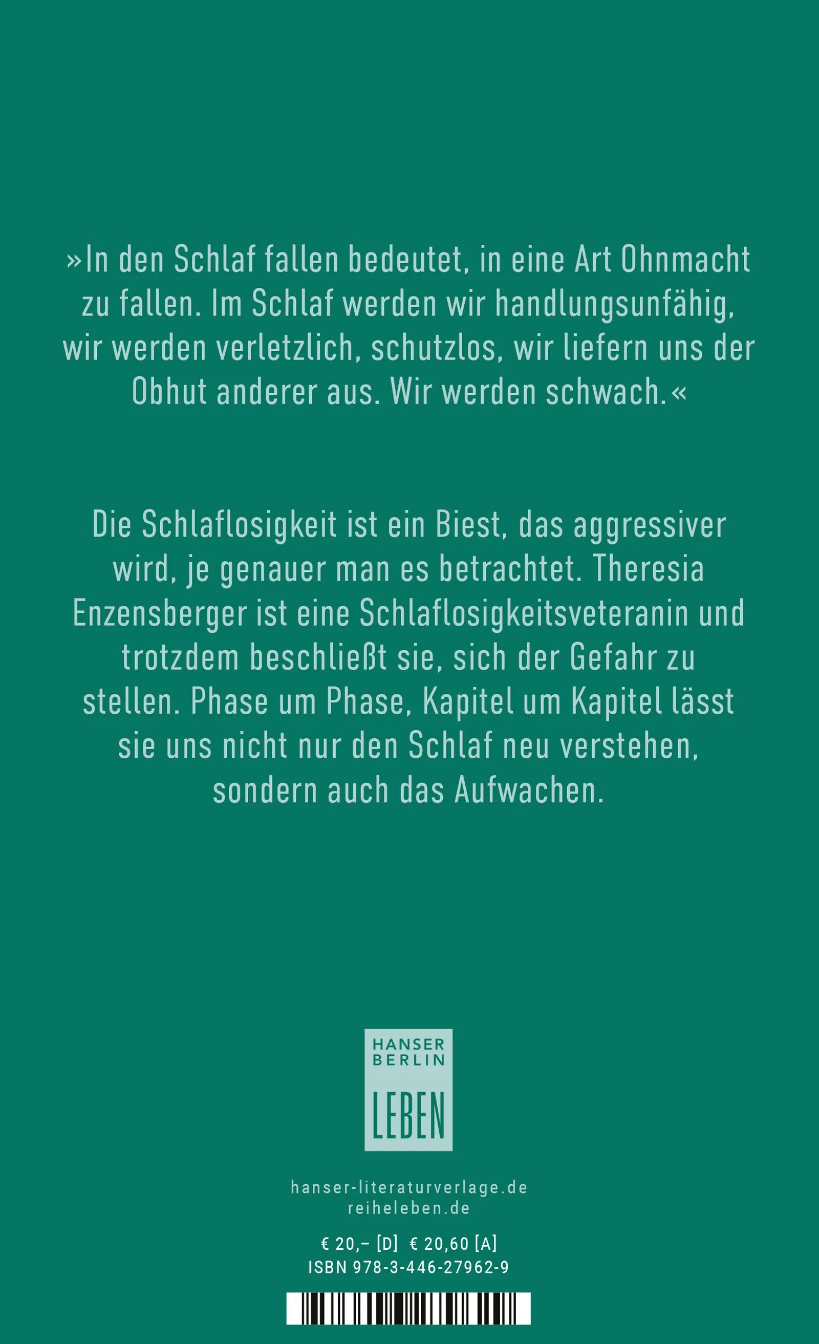 Produktansicht: Schlafen (Gebundene Ausgabe)
