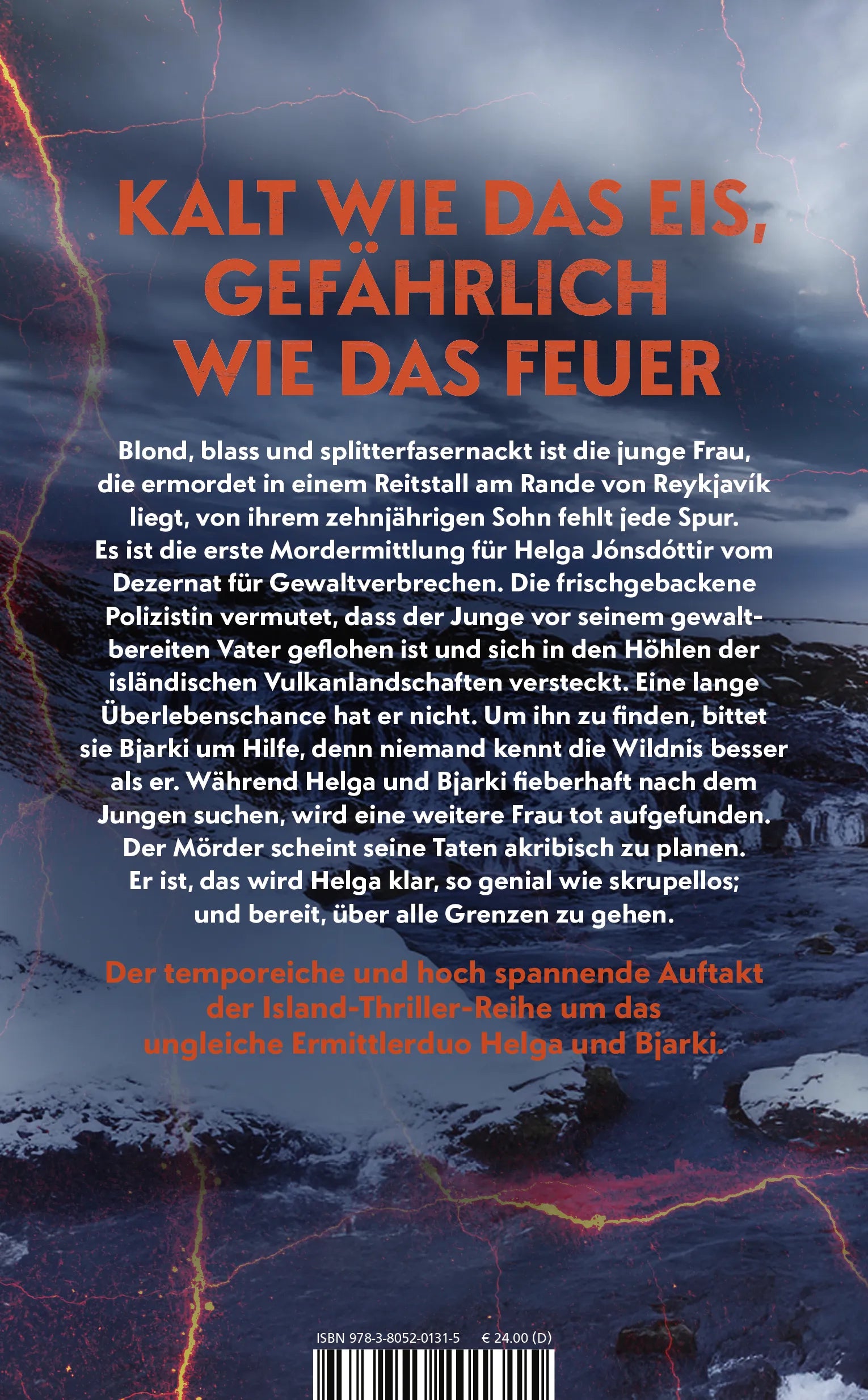 Rückseite: Schlafende Vulkane (Hardcover)