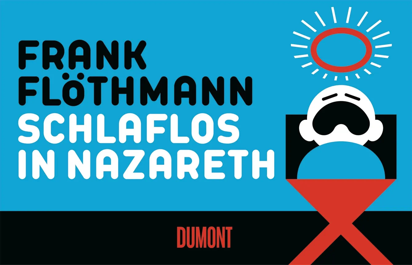 Buchcover von 'Schlaflos in Nazareth' - Taschenbuch von Frank Flöthmann