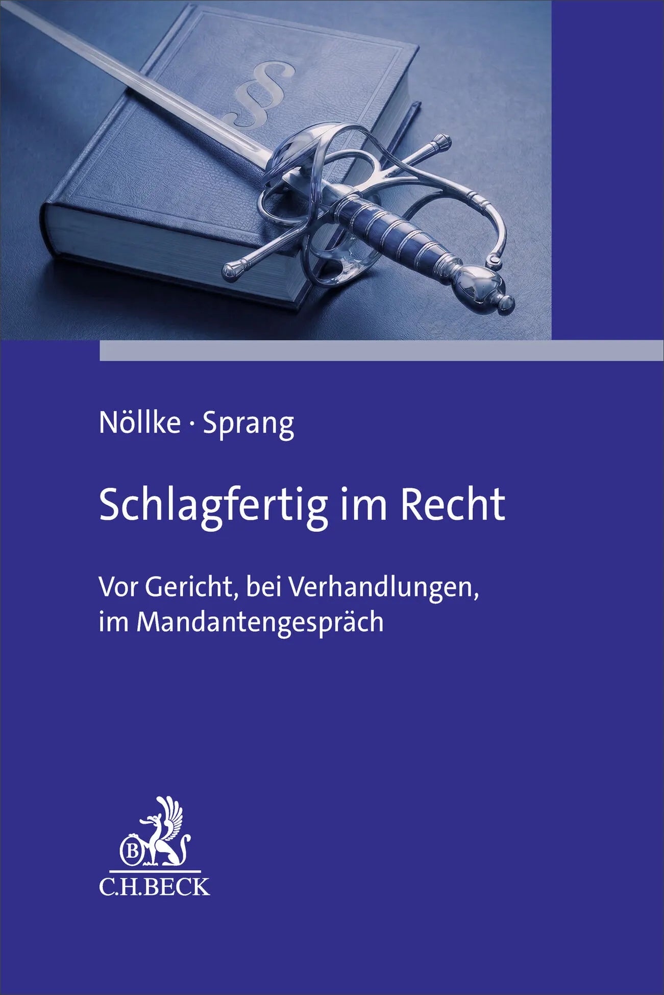 Buchcover von 'Schlagfertig im Recht' - Taschenbuch von Matthias Nöllke