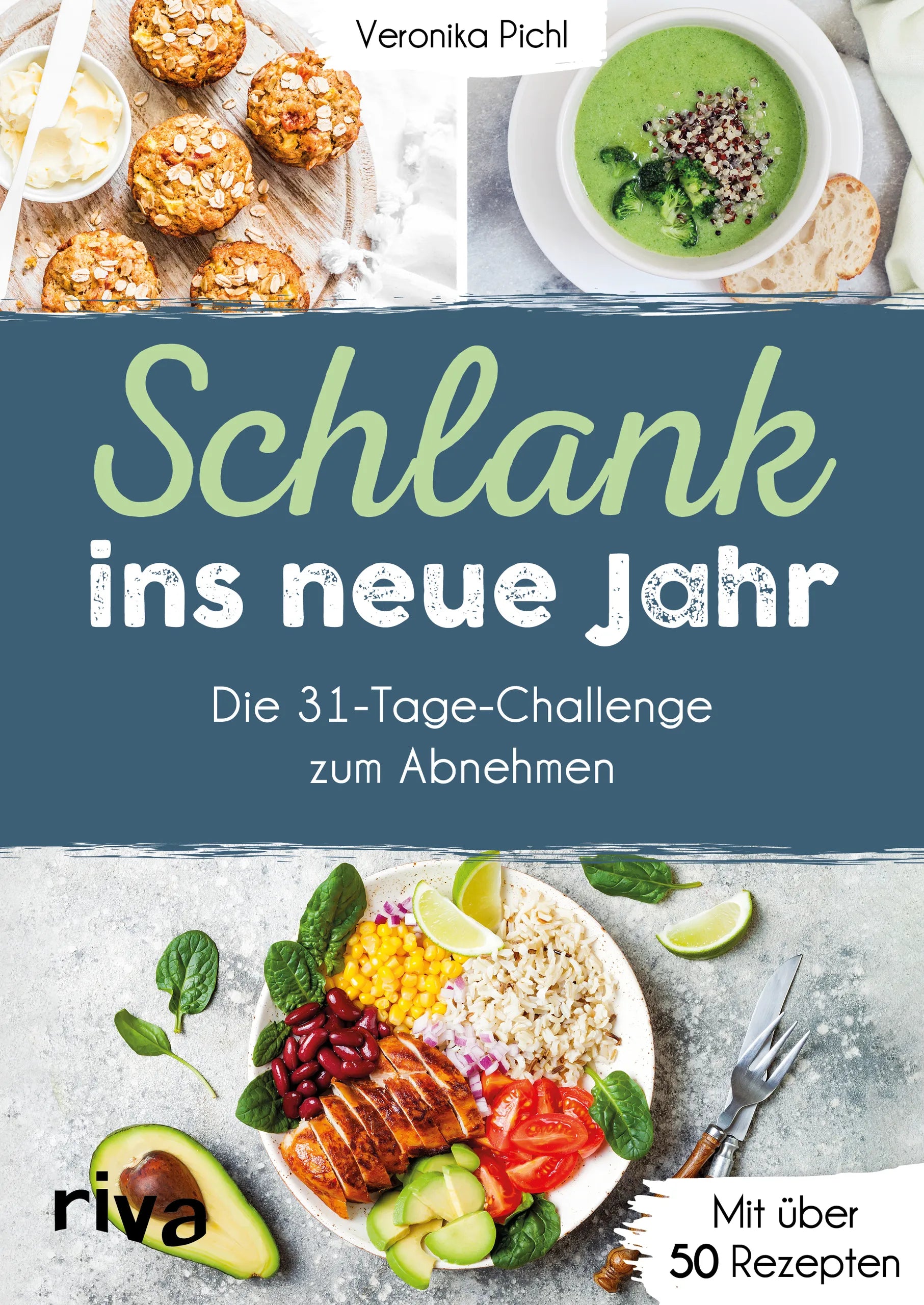Buchcover von 'Schlank ins neue Jahr' - Taschenbuch von Veronika Pichl