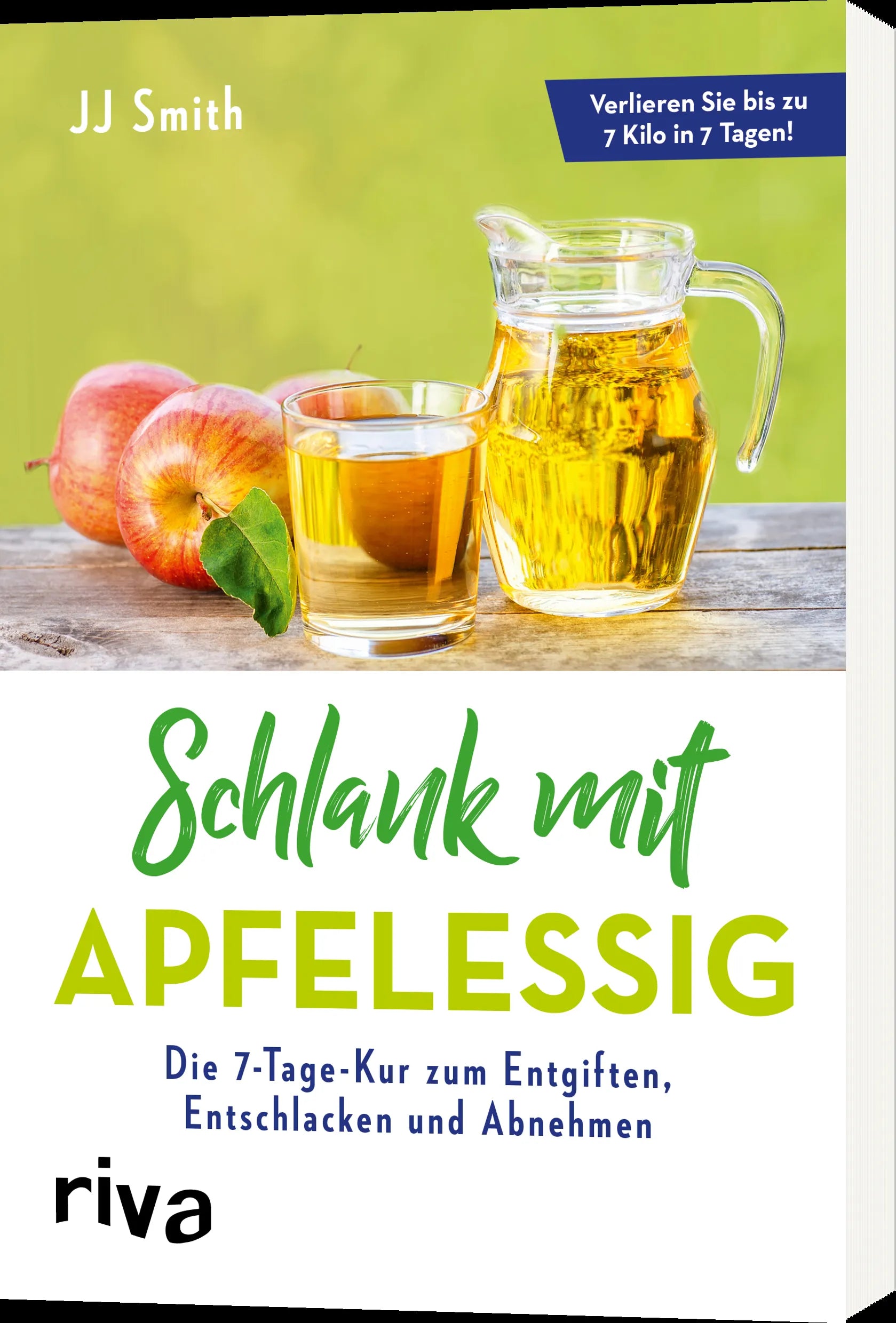 Buchcover von 'Schlank mit Apfelessig' - Taschenbuch von JJ Smith