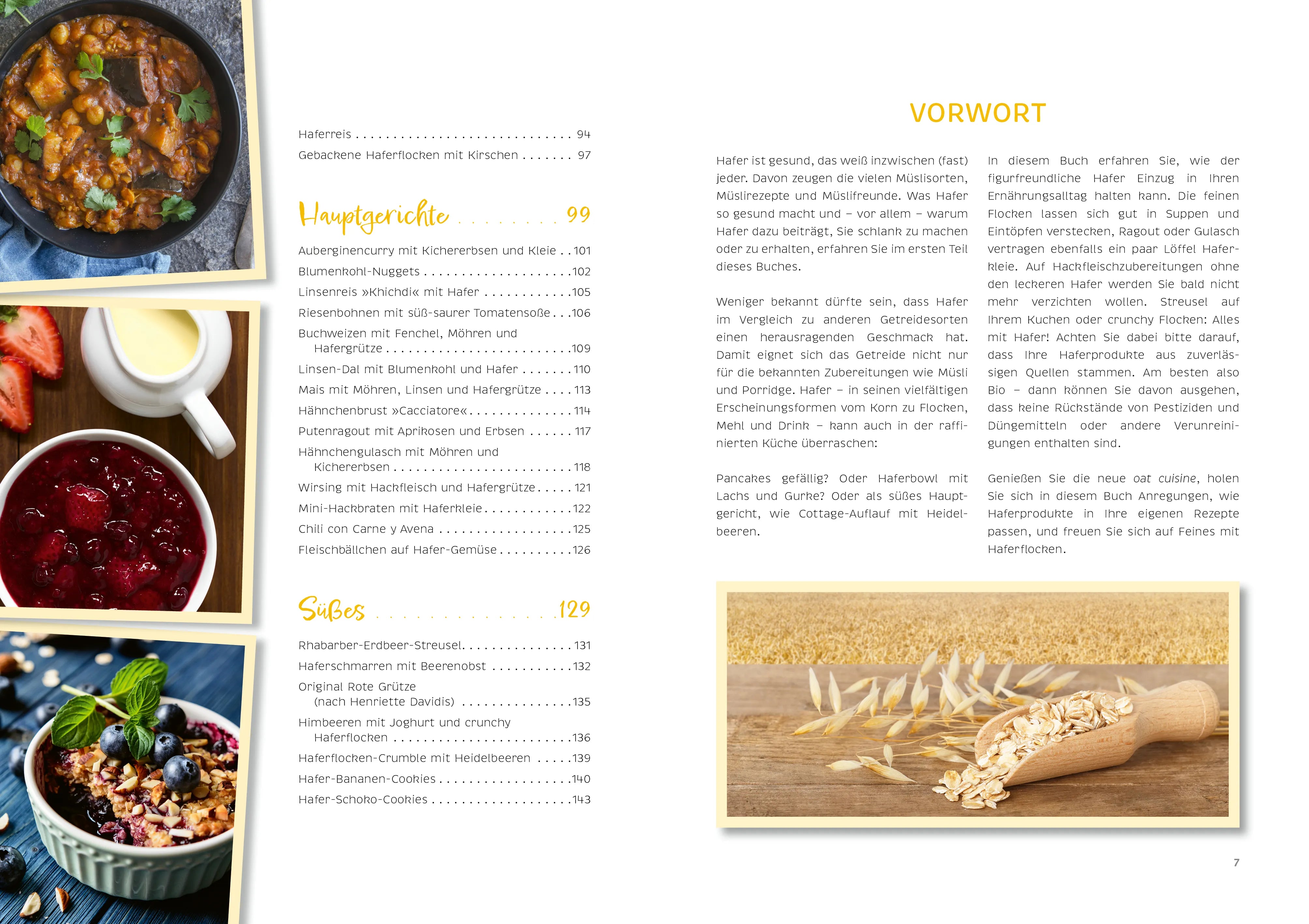 Innenansicht von 'Schlank mit Hafer' - Taschenbuch