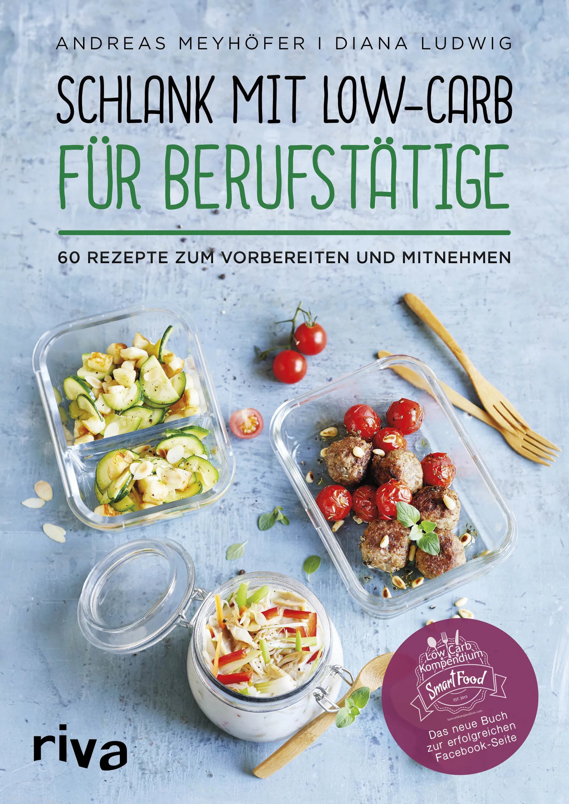 Buchcover von 'Schlank mit Low-Carb für Berufstätige' - Taschenbuch von Andreas Meyhöfer