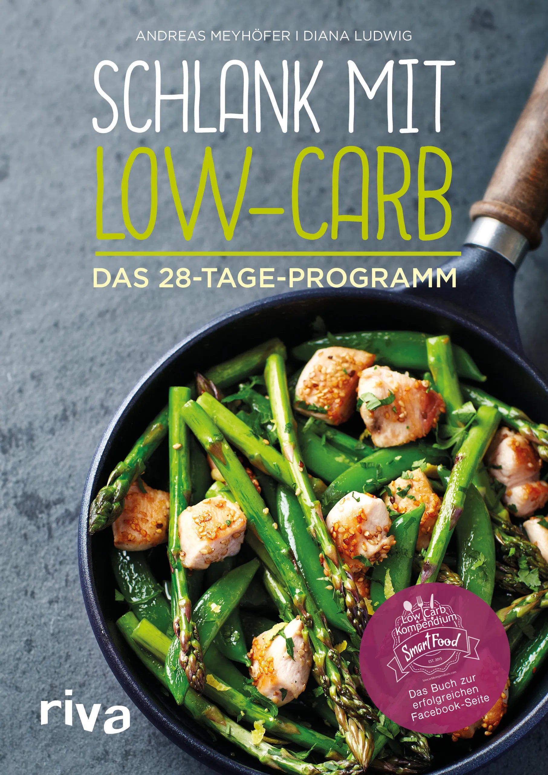 Buchcover von 'Schlank mit Low-Carb' - Taschenbuch von Andreas Meyhöfer
