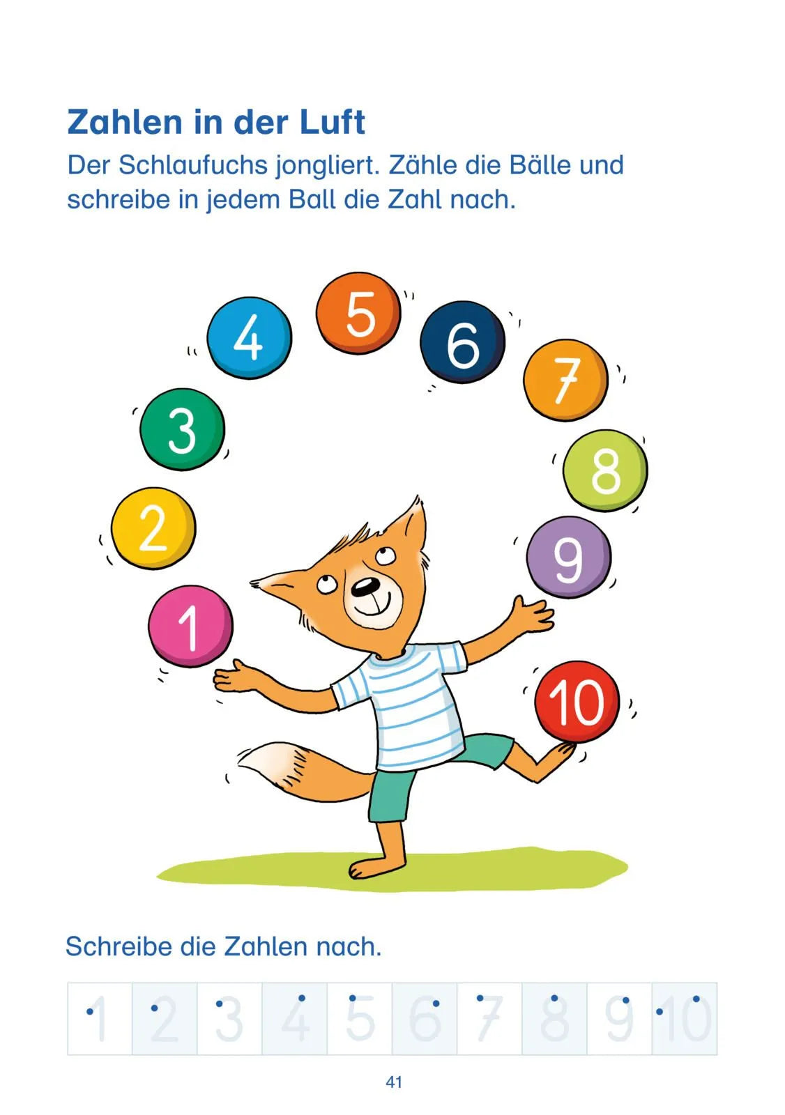 Detailansicht: Schlau für die Schule: Mein Spurrillen-Zahlen-Block (Taschenbuch)