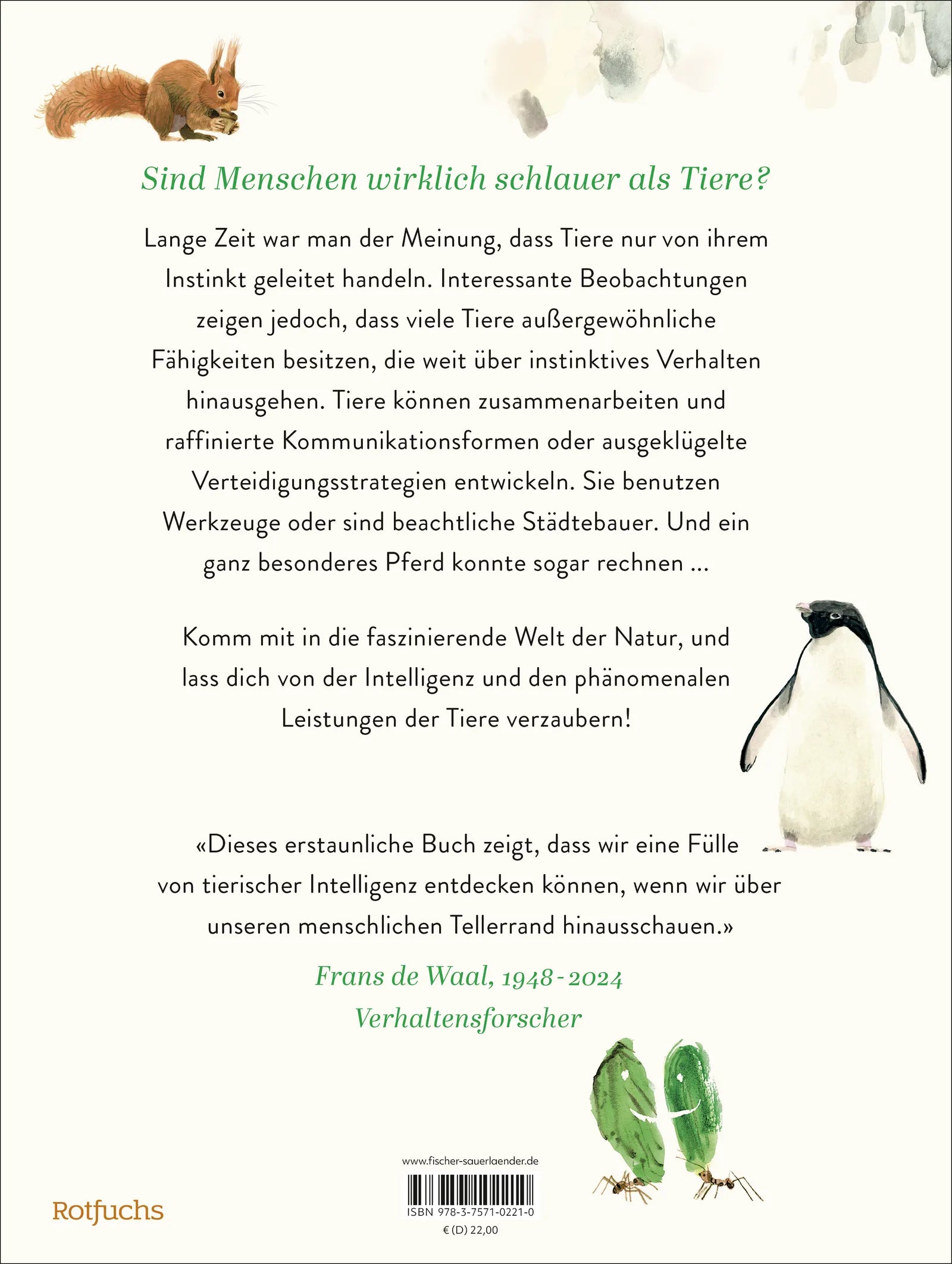 Buchrückseite von 'Schlauer, als du denkst' mit Klappentext - Gebundene Ausgabe