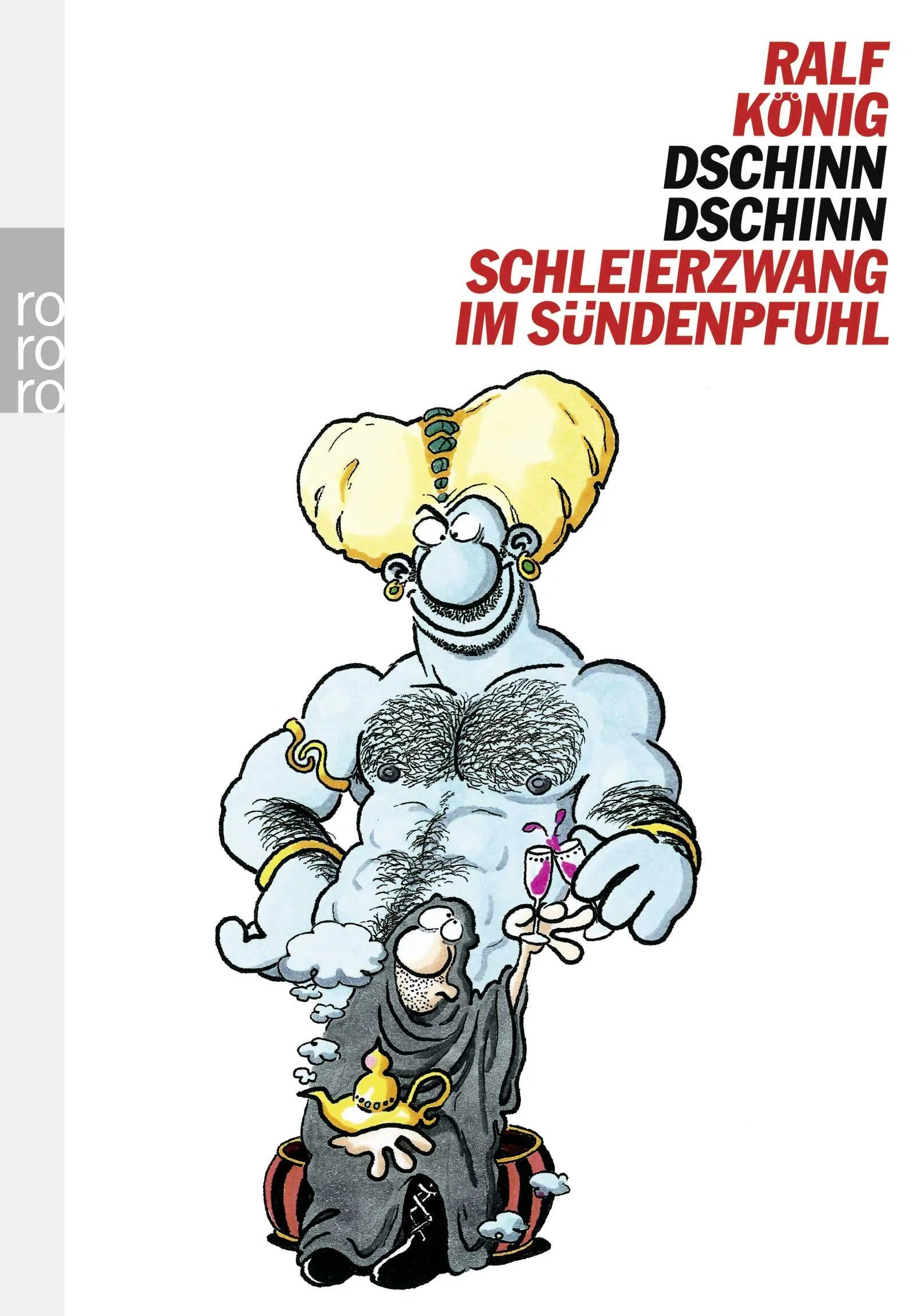 Buchcover von 'Schleierzwang im Sündenpfuhl' - Taschenbuch von Ralf König