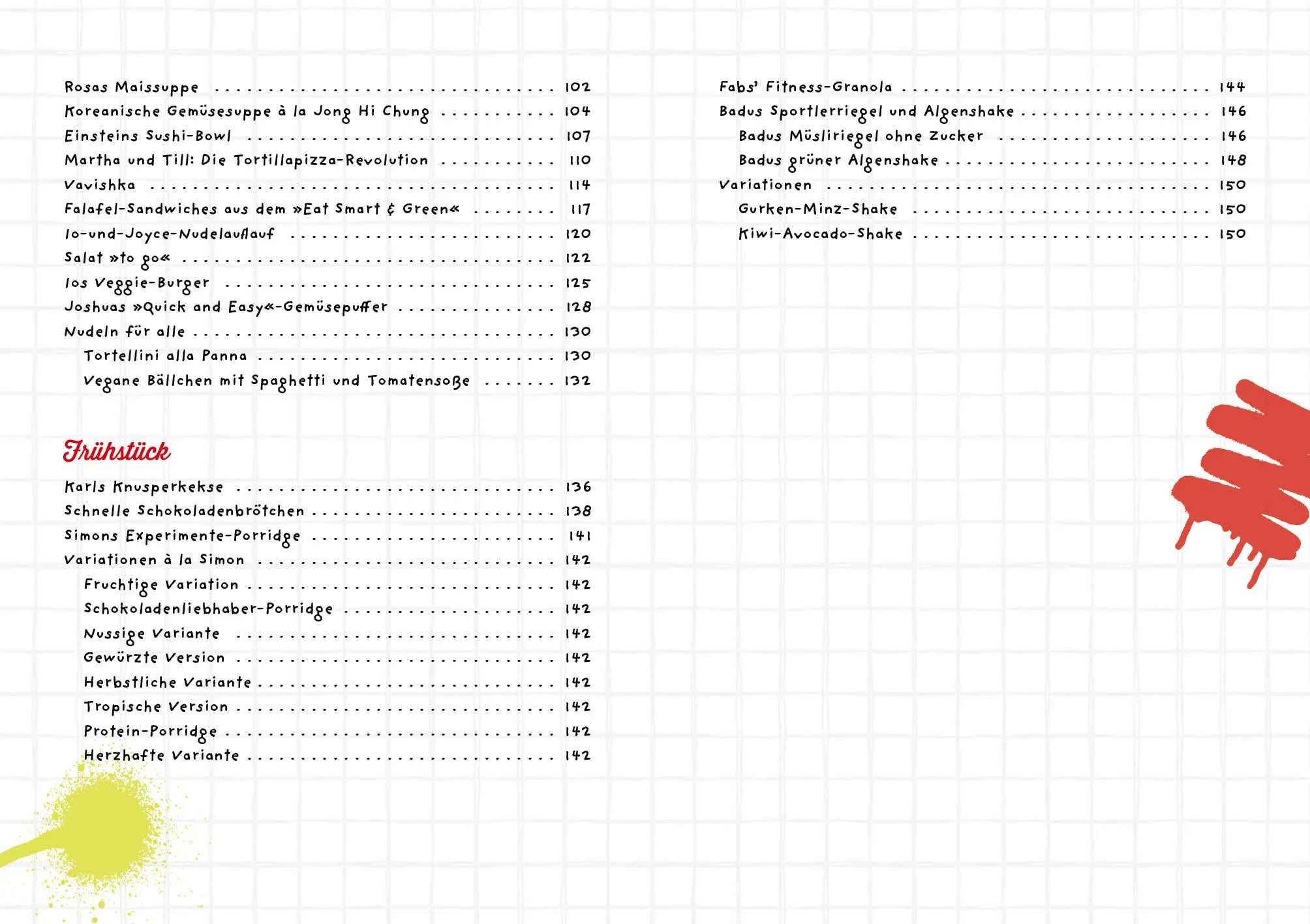 Innenansicht von 'Schloss Einstein – Das offizielle Koch- und Backbuch' - Gebundene Ausgabe