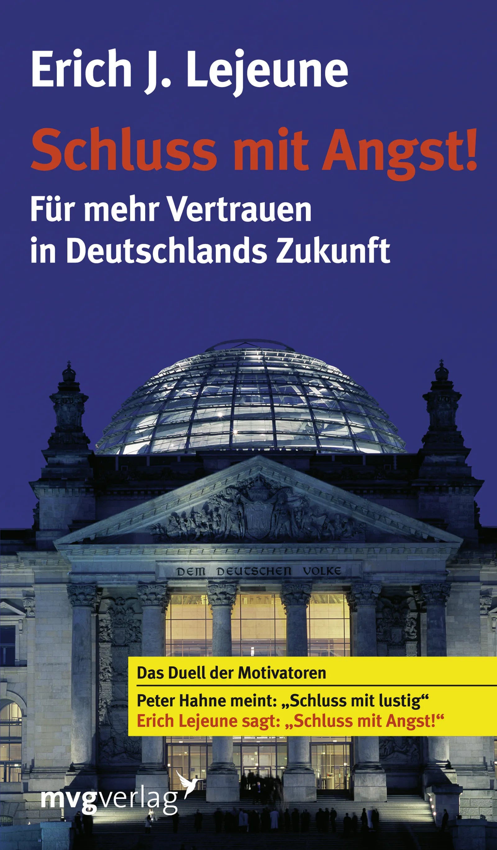 Buchcover von 'Schluss mit Angst' - Taschenbuch von Erich J. Lejeune
