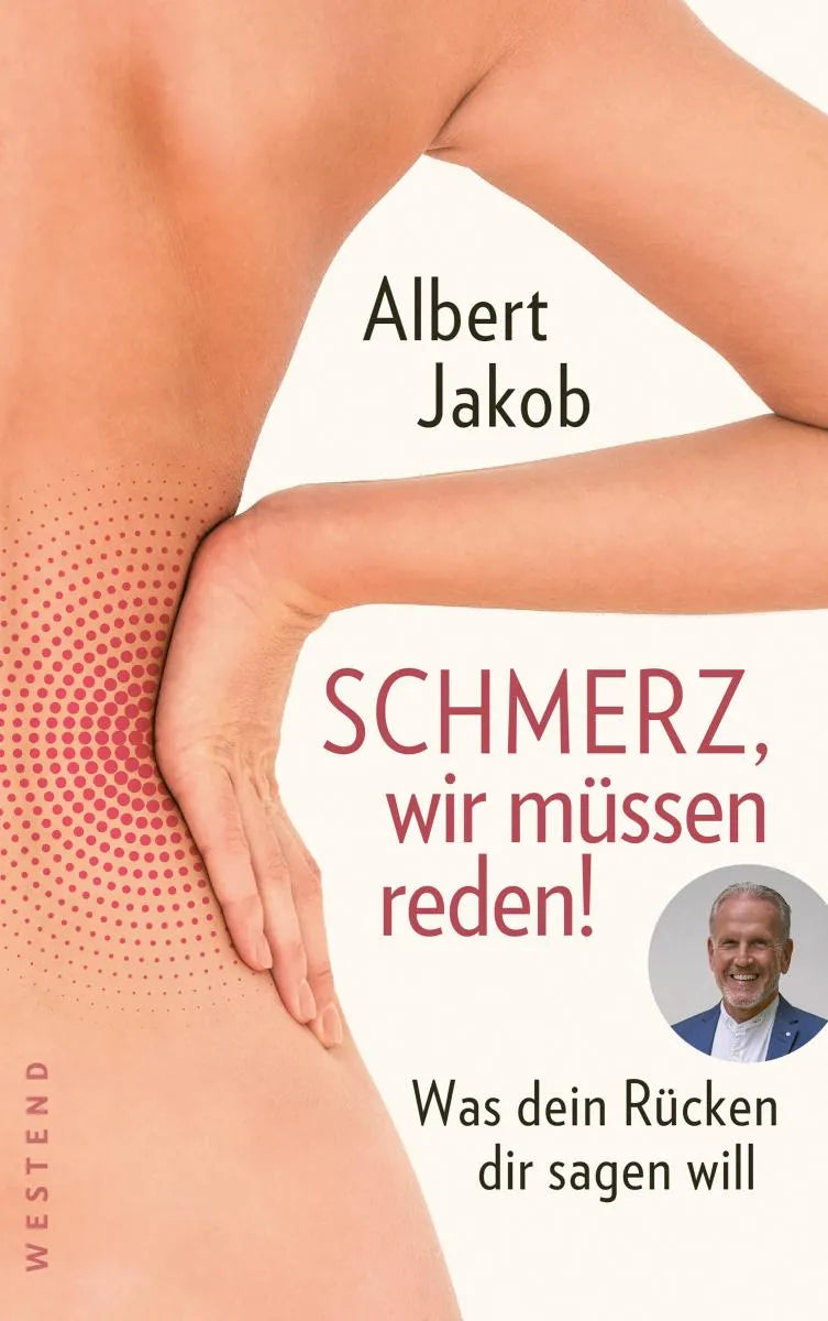 Cover von Schmerz, wir müssen reden! (E-Book) von Albert Jakob.