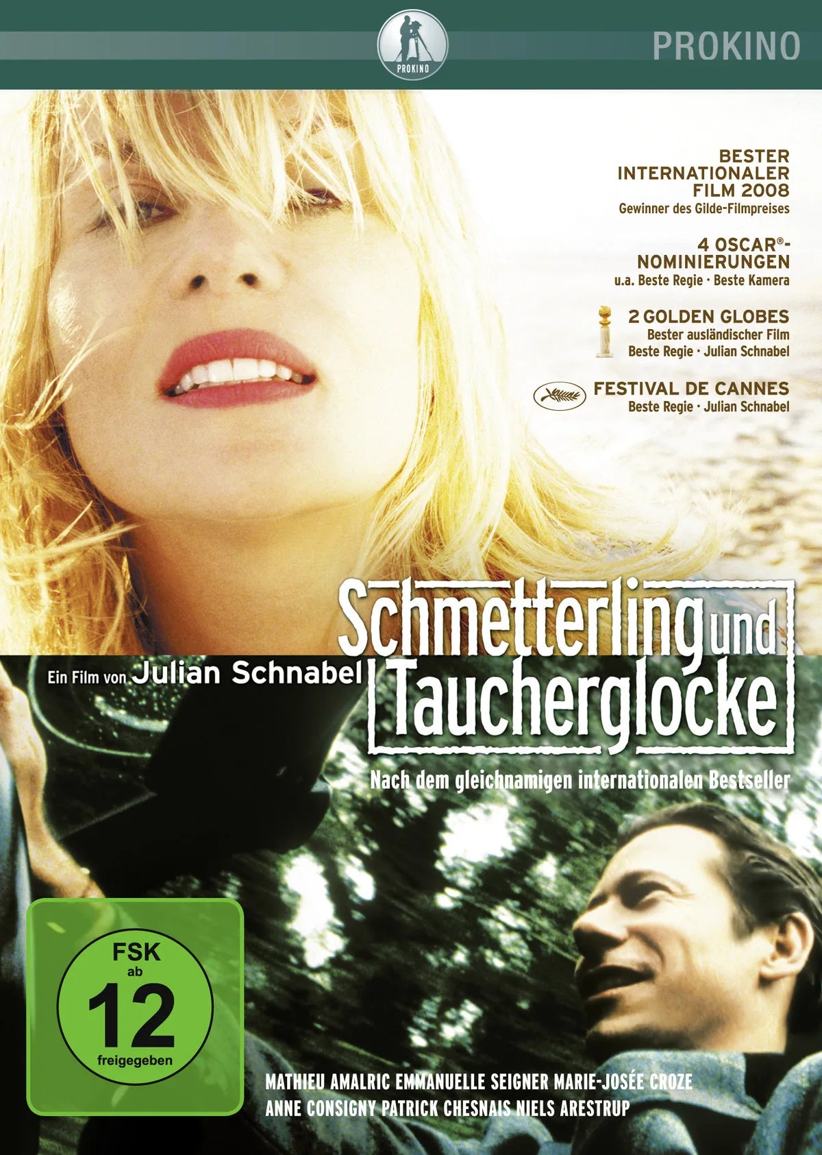 Schmetterling und Taucherglocke - DVD
