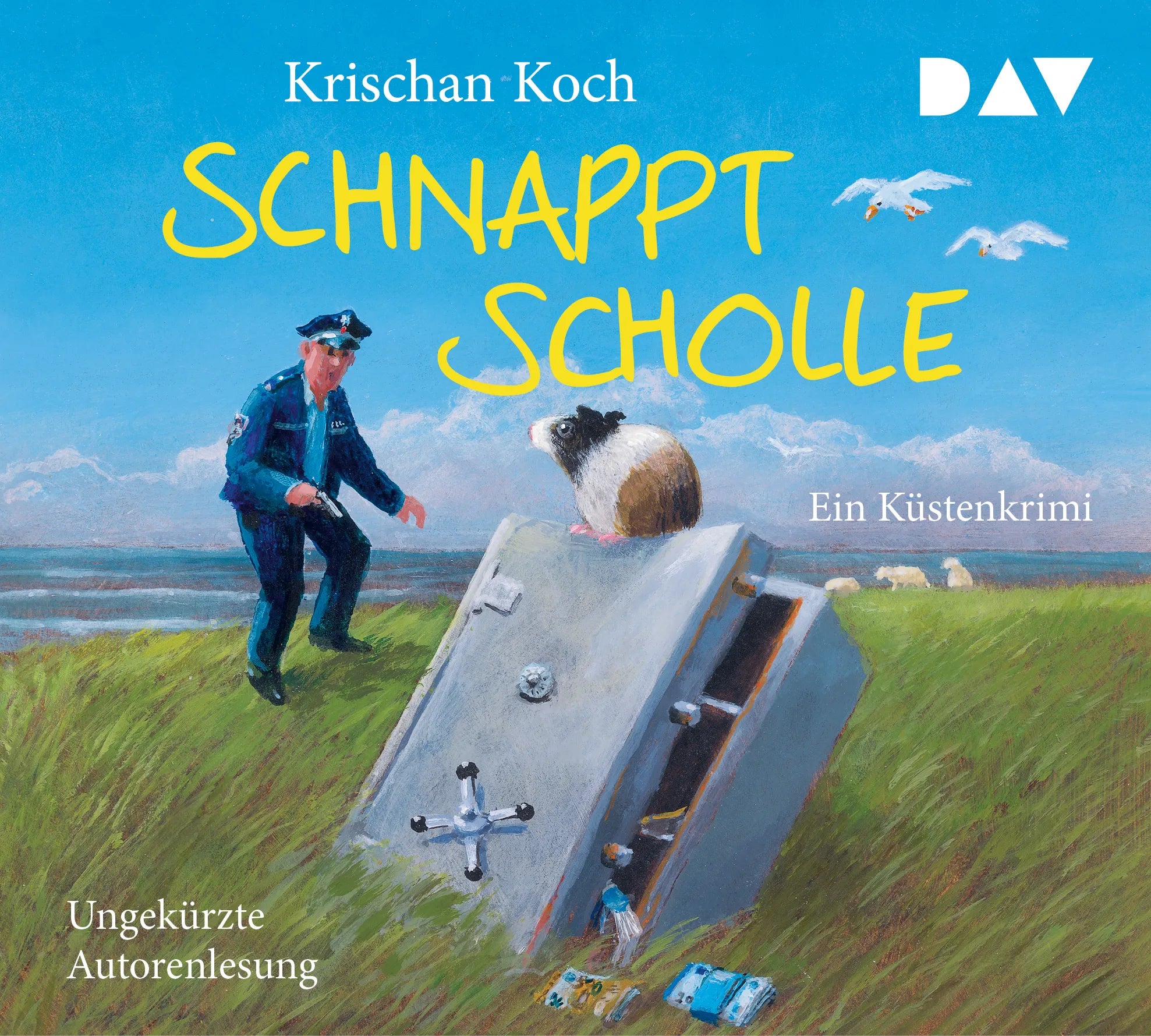 Buchcover von 'Schnappt Scholle. Ein Küstenkrimi' - Hörbuch (CD) von Krischan Koch