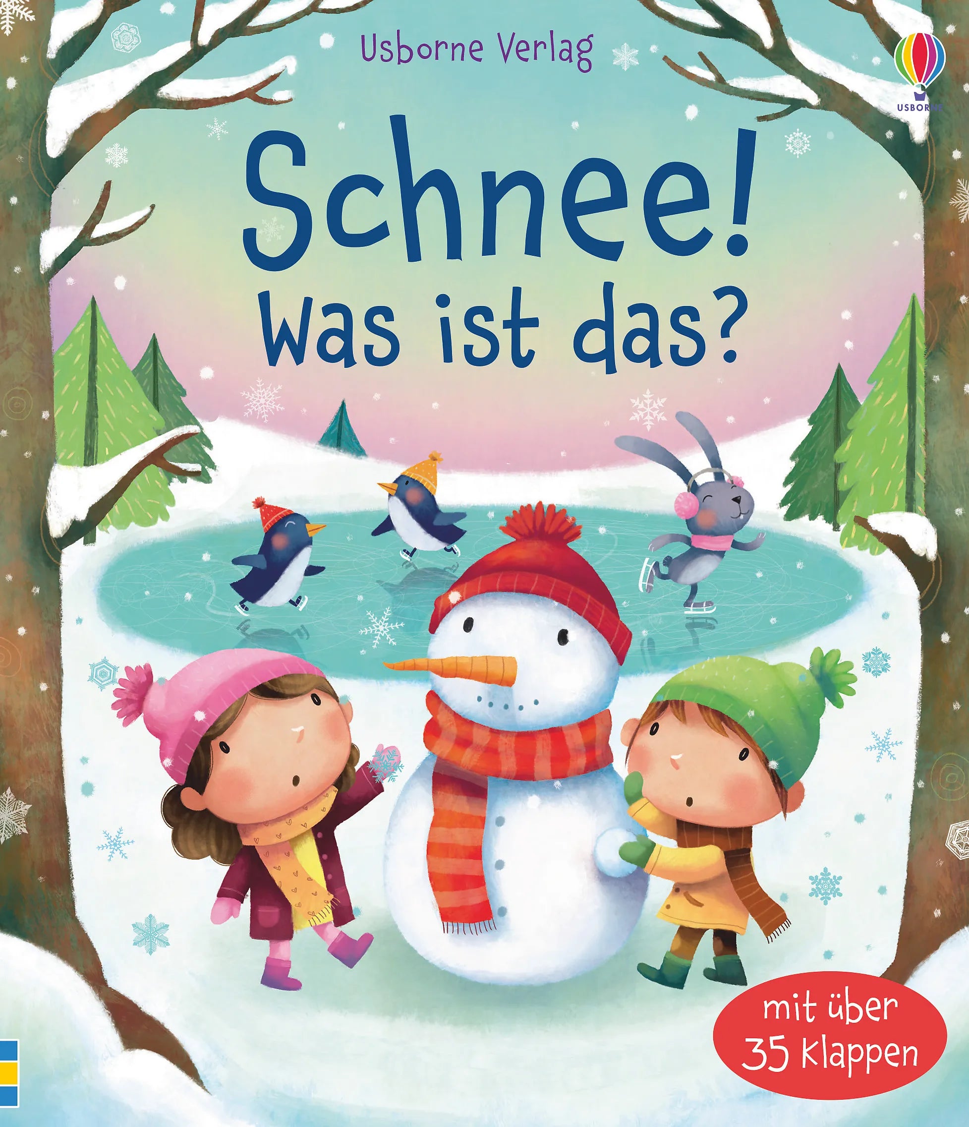 Buchcover von 'Schnee! Was ist das?' - Gebundene Ausgabe von Katie Daynes