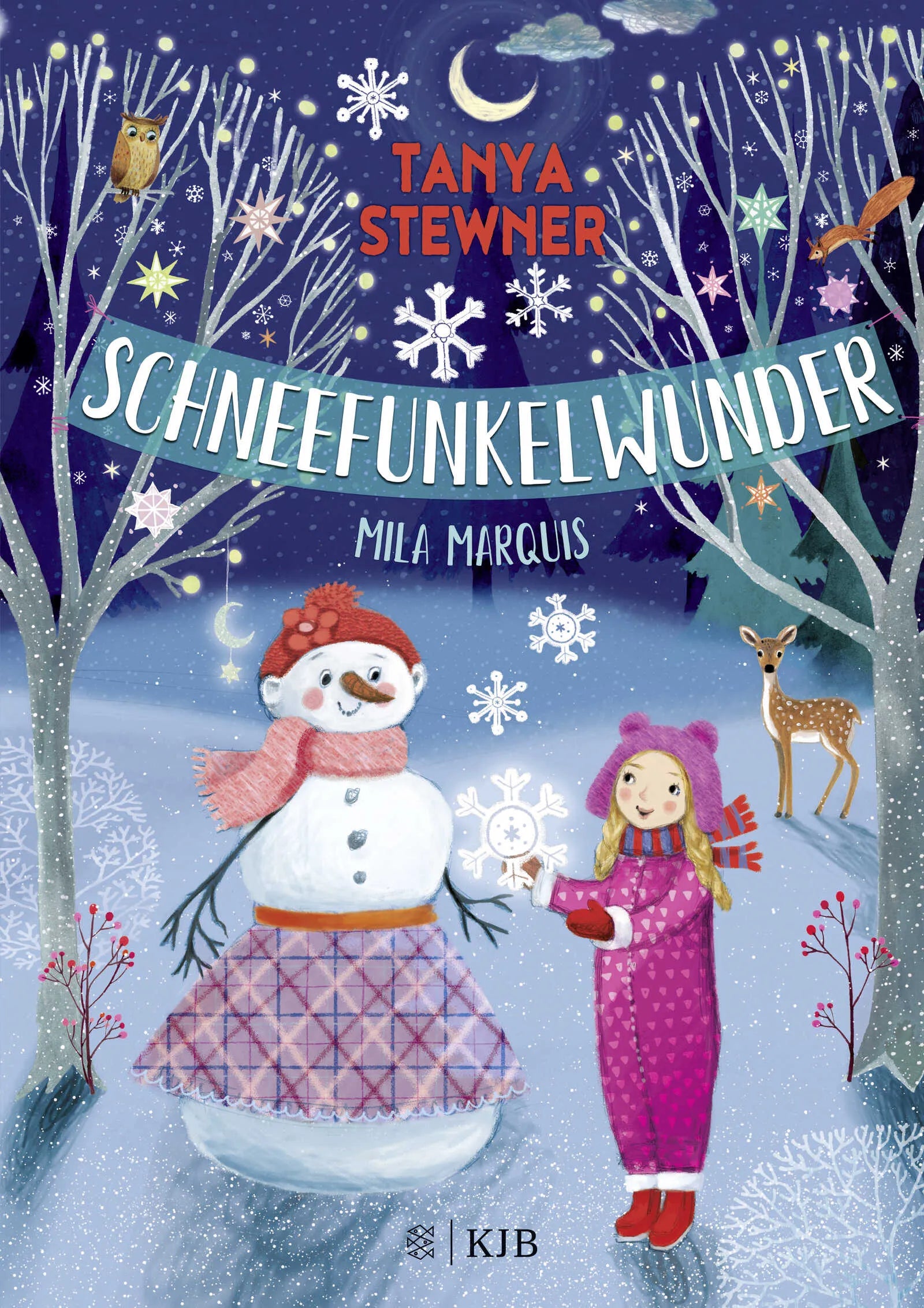 Buchcover von 'Schneefunkelwunder' - Gebundene Ausgabe von Tanya Stewner