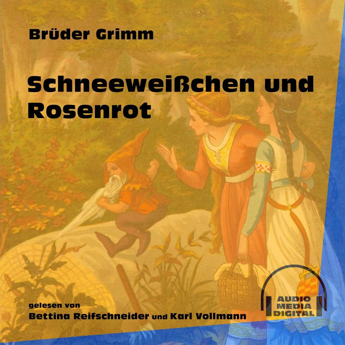 Cover: Schneeweißchen und Rosenrot (Hörbuch Download) von Brüder Grimm