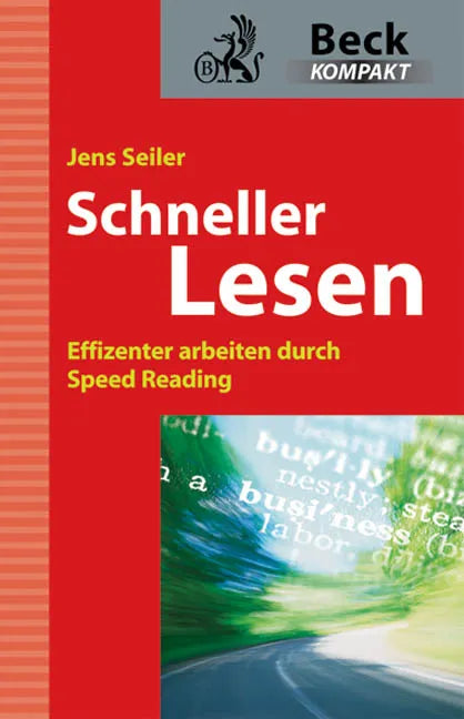 Buchcover von 'Schneller lesen' - Taschenbuch von Jens Seiler