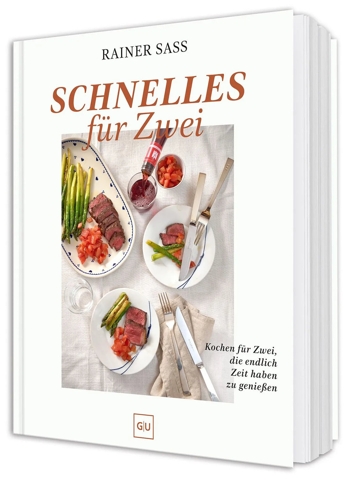 Cover: Schnelles für Zwei (Hardcover) von Rainer Sass