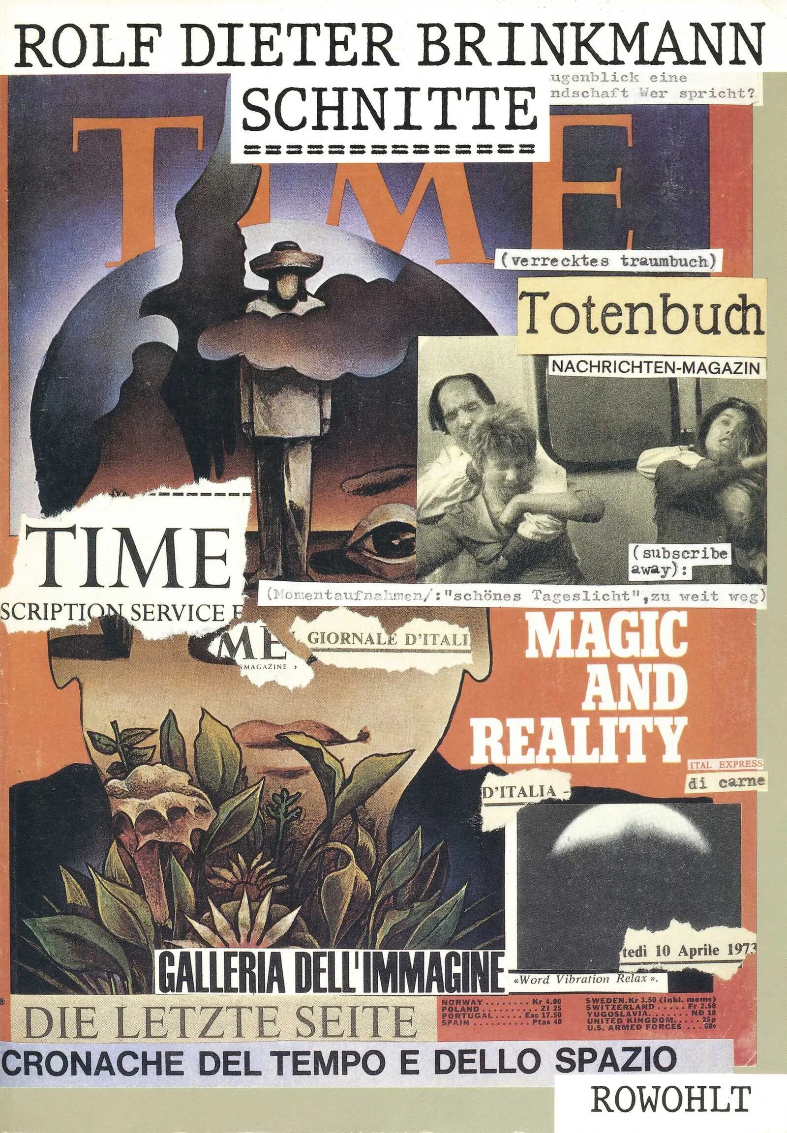 Buchcover von 'Schnitte' - Taschenbuch von Rolf Dieter Brinkmann