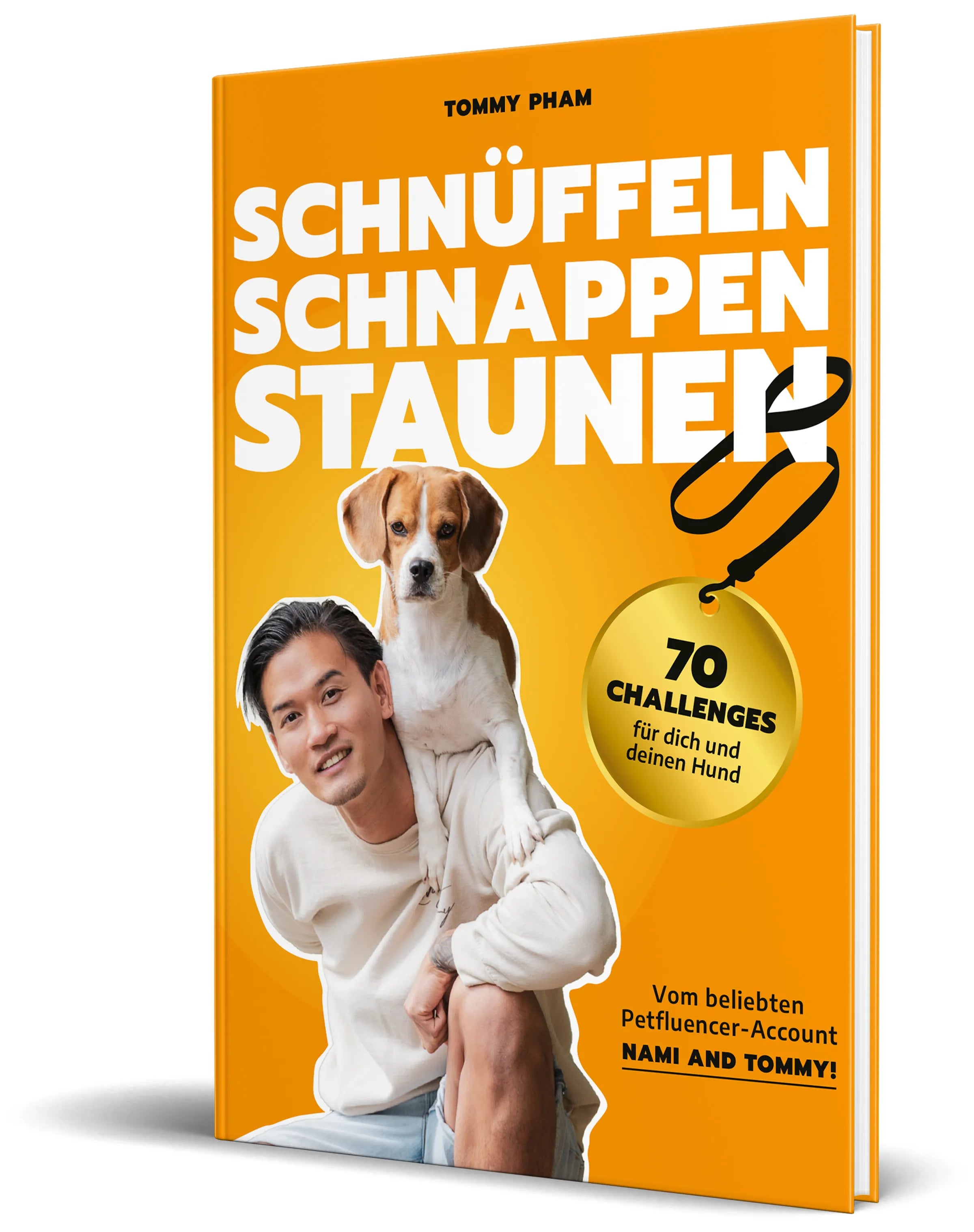 Buchcover von 'Schnüffeln, Schnappen, Staunen' - Gebundene Ausgabe von