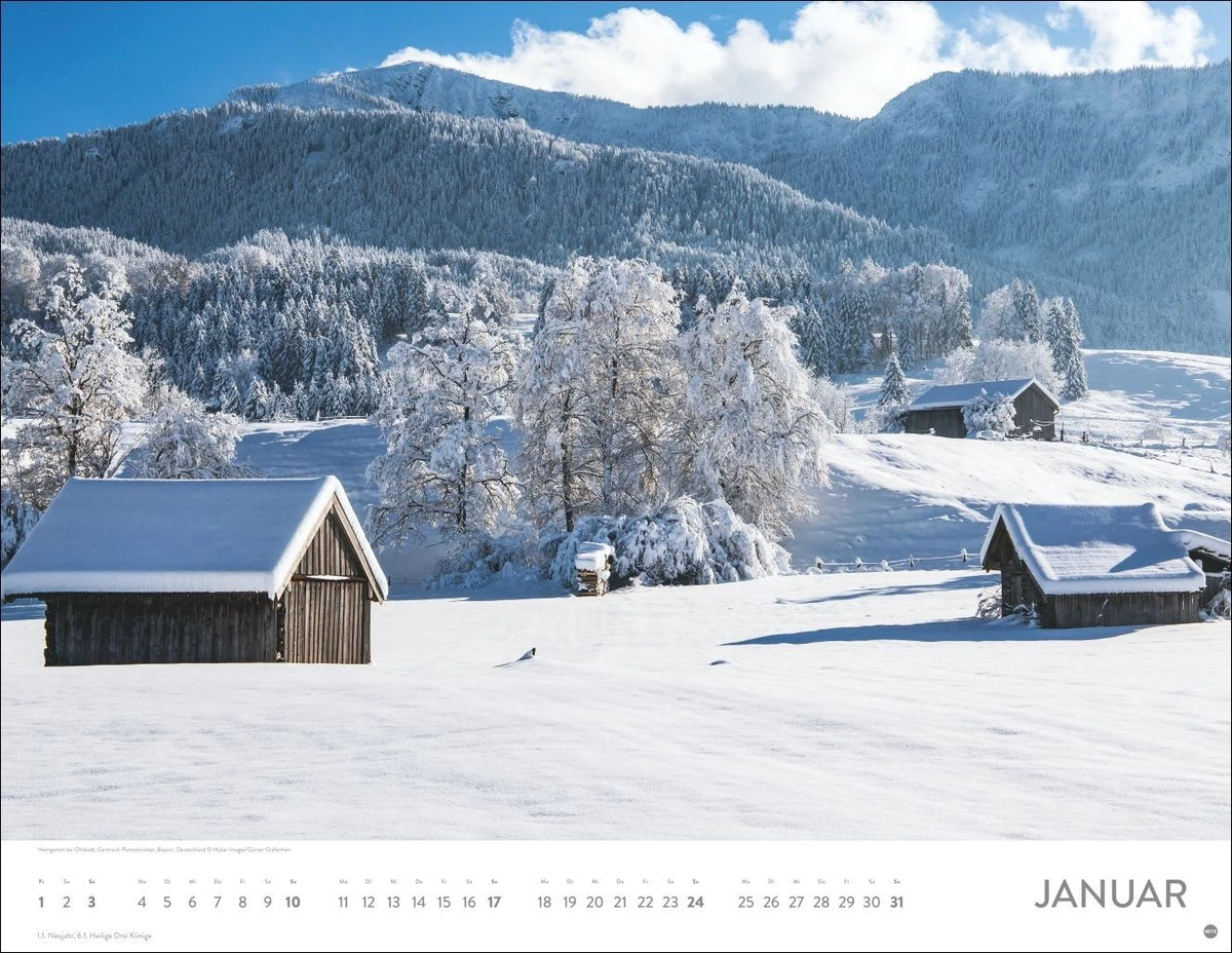 Schönes Deutschland Posterkalender 2027 – Ansicht