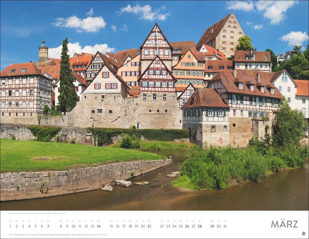 Schönes Deutschland Posterkalender 2027 – Ansicht