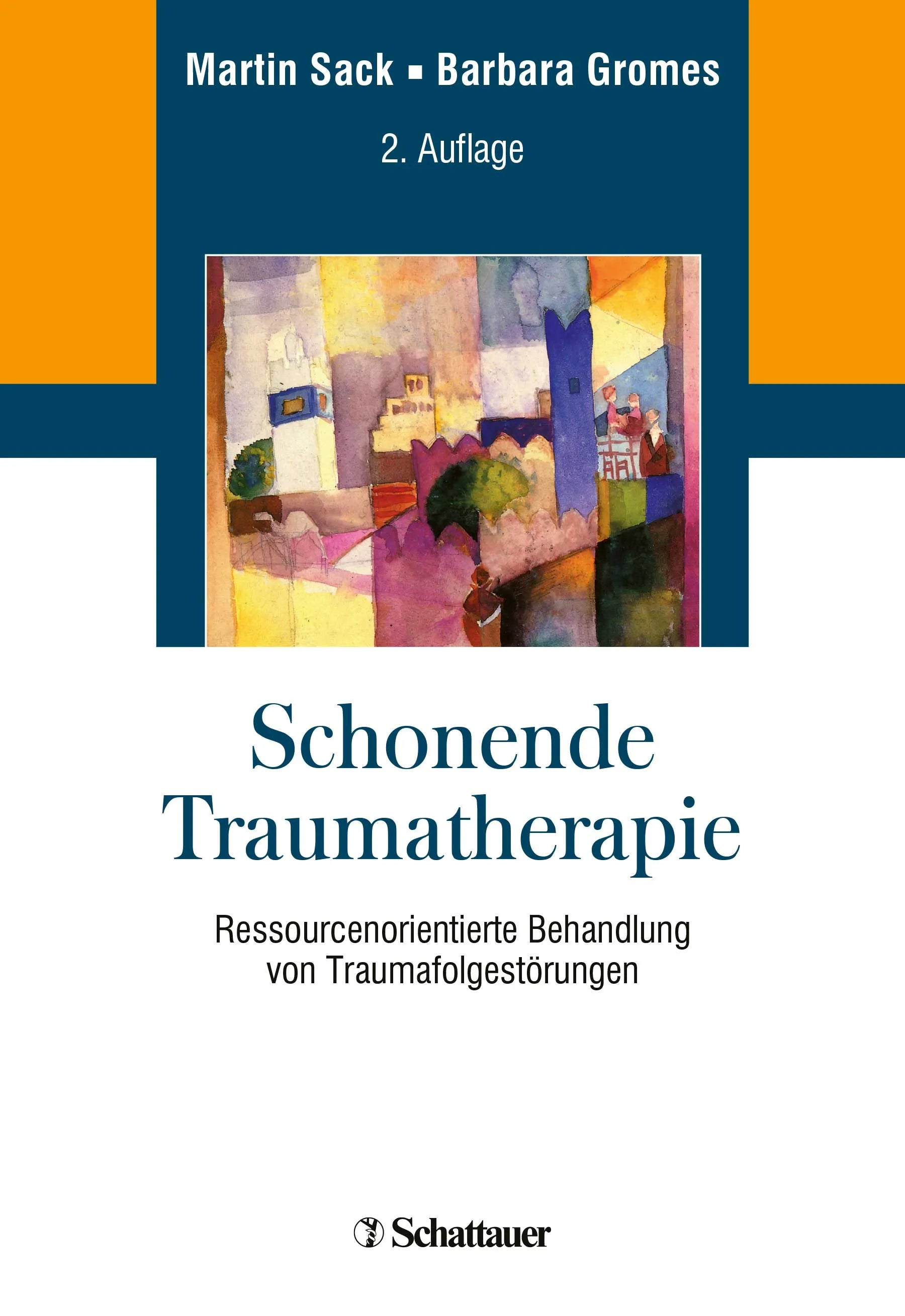 Buchcover von 'Schonende Traumatherapie' - Paperback von Martin Sack