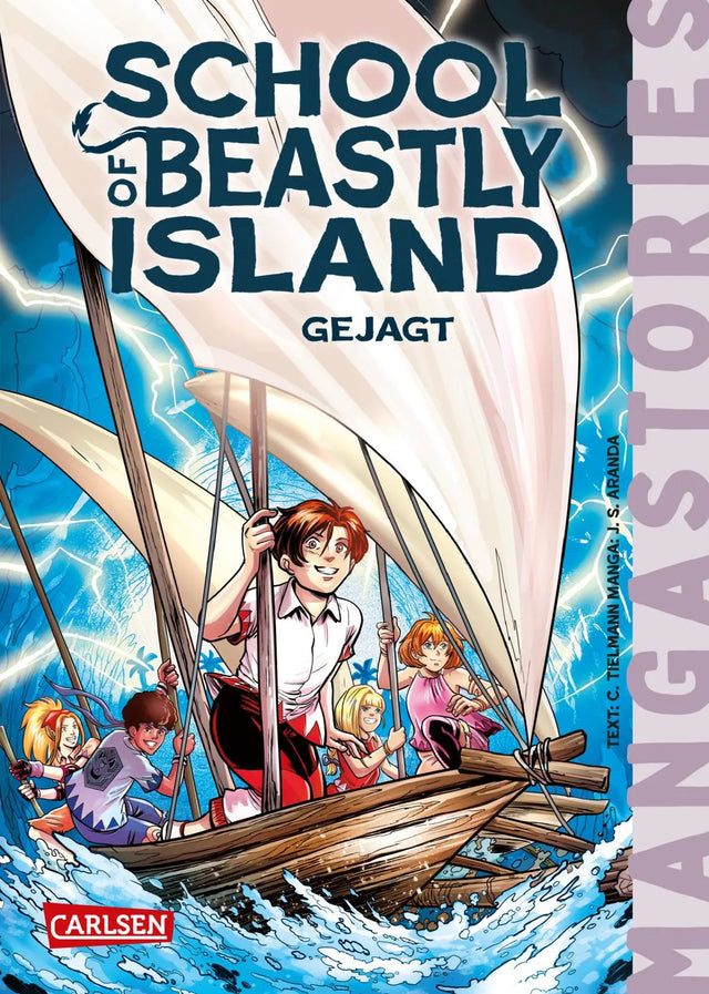 Buchcover von 'School of Beastly Island 3: Gejagt' - Gebundene Ausgabe von Christian Tielmann