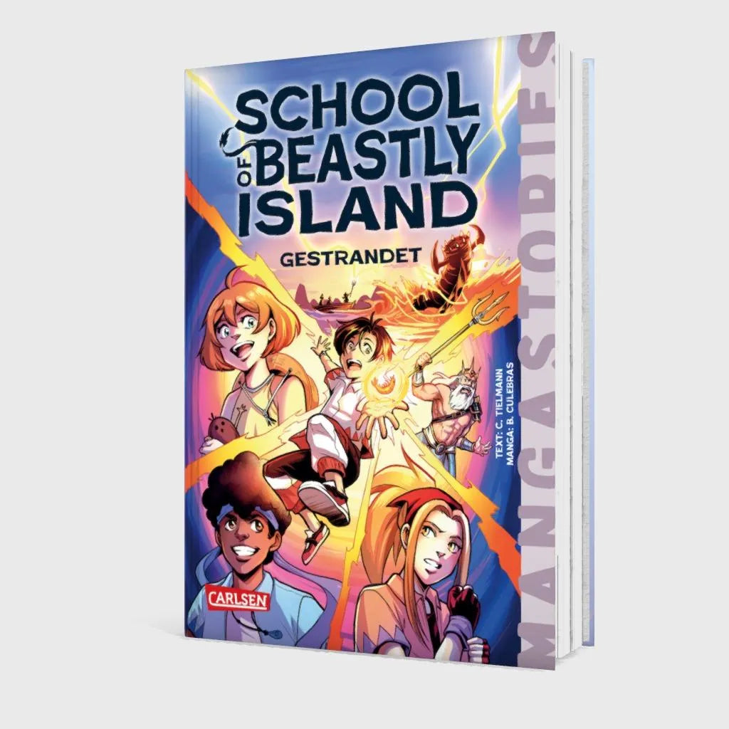 Produktansicht: School of Beastly Island Band 1 - Gestrandet (Gebundene Ausgabe)
