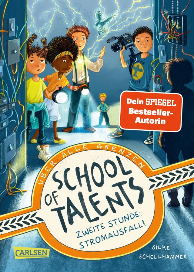 Buchcover von 'School of Talents 2: Zweite Stunde: Stromausfall!' - Gebundene Ausgabe von Silke Schellhammer