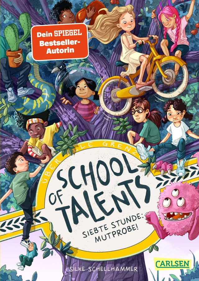 Buchcover von 'School of Talents 7: Siebte Stunde: Mutprobe!' - Gebundene Ausgabe von Silke Schellhammer