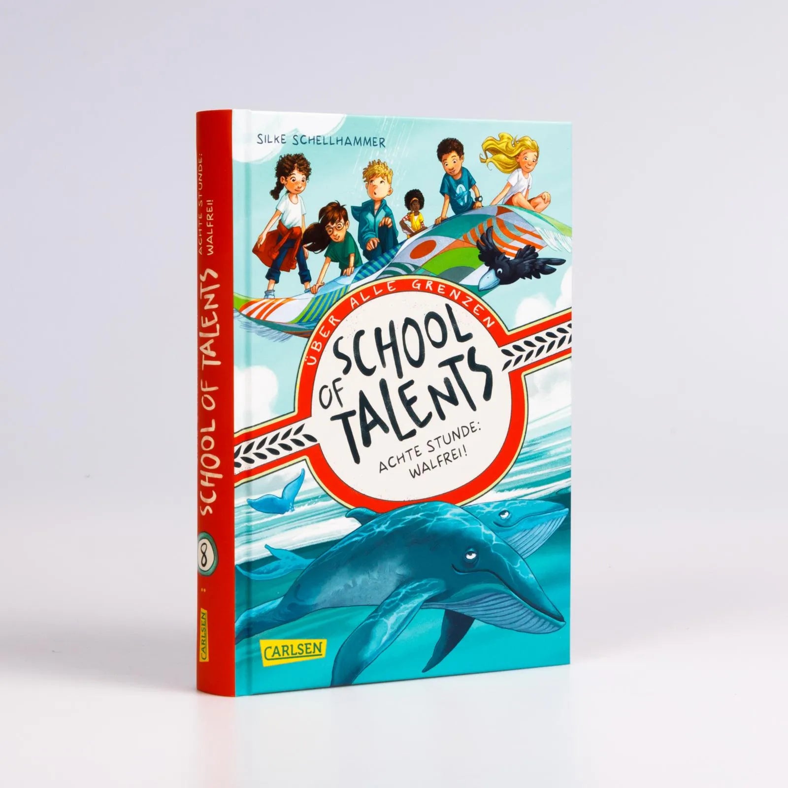 Produktansicht: School of Talents 8: Achte Stunde: Walfrei! (Gebundene Ausgabe)
