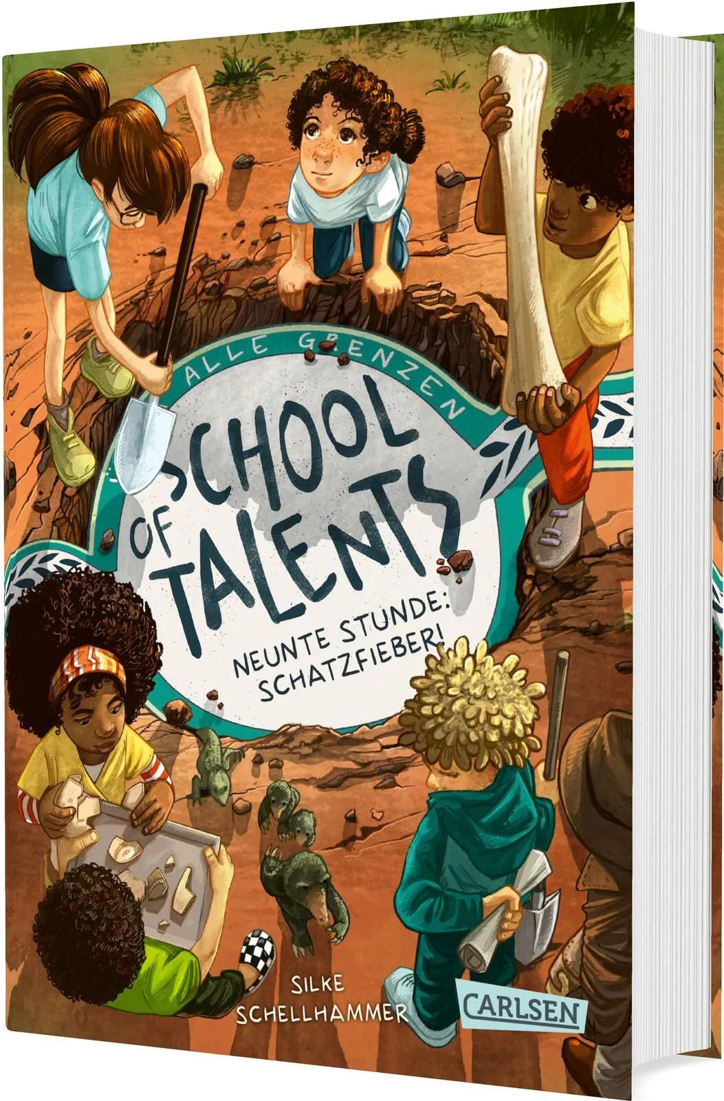 Cover: School of Talents 9: Neunte Stunde: Schatzfieber! (Hardcover) von Silke Schellhammer