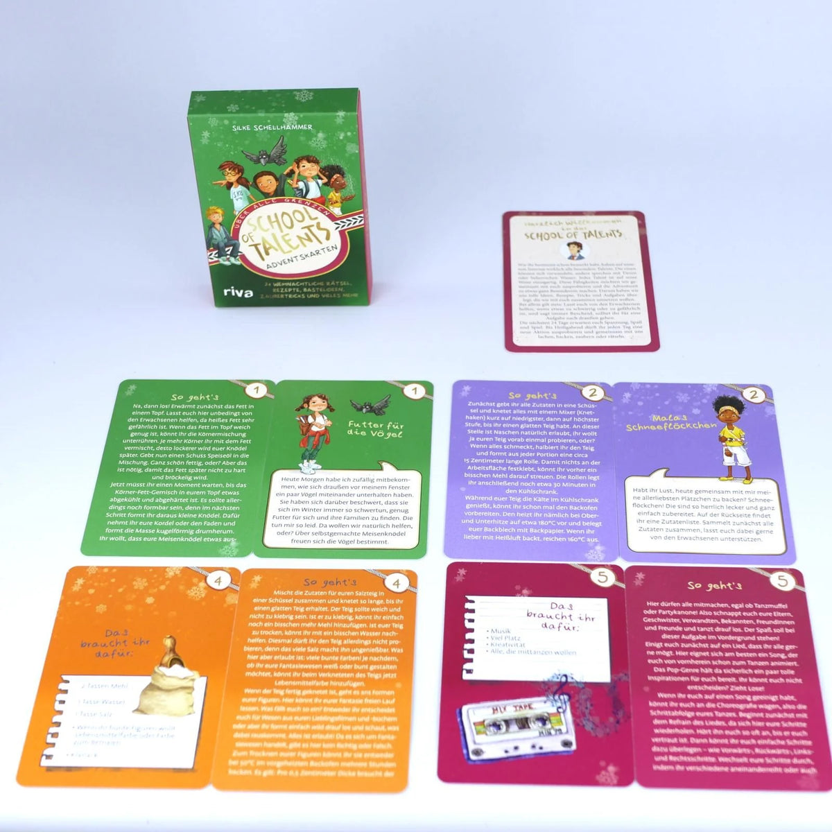 School of Talents – Adventskarten – Ansicht