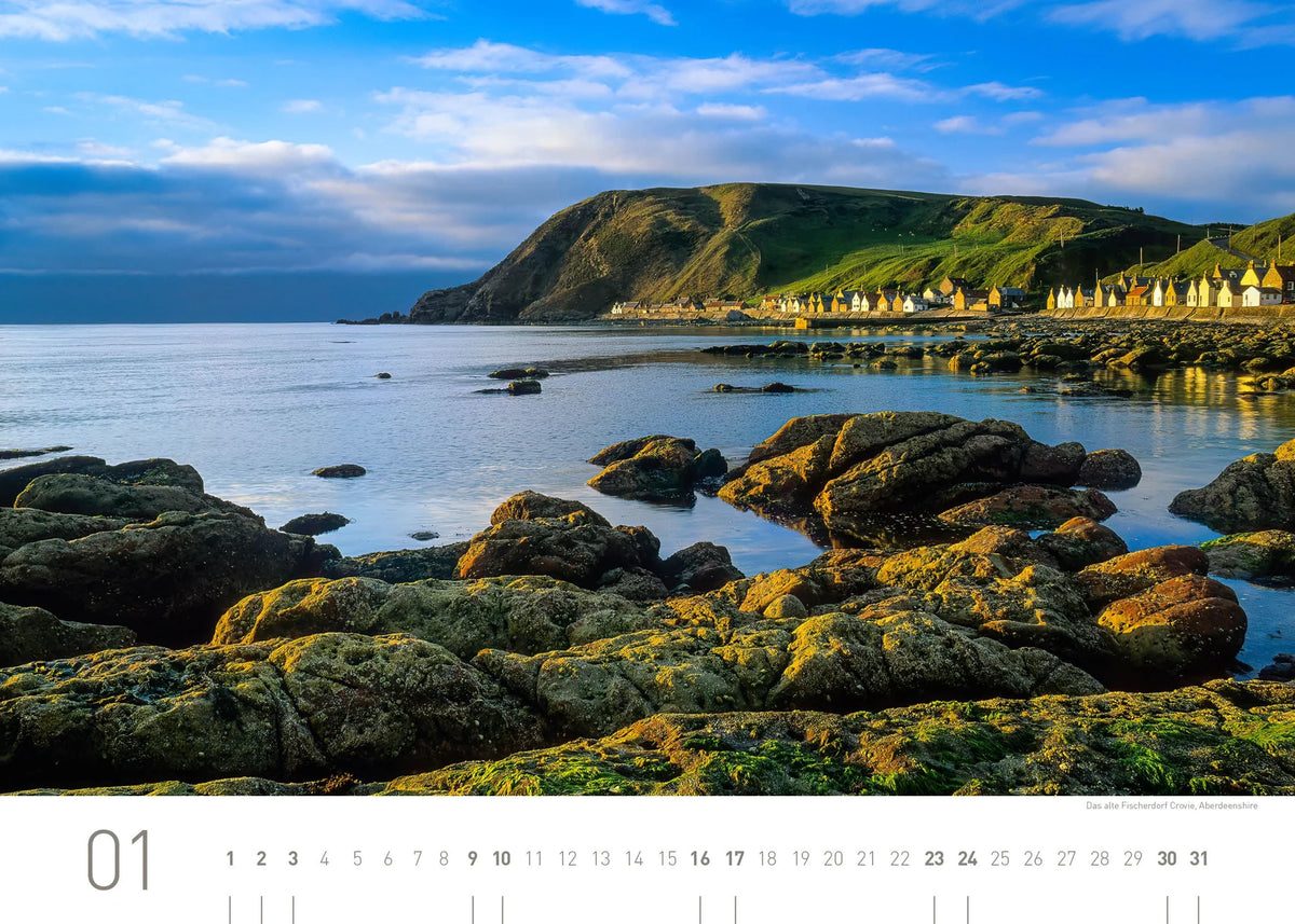 Schottland Exklusivkalender 2027 – Ansicht