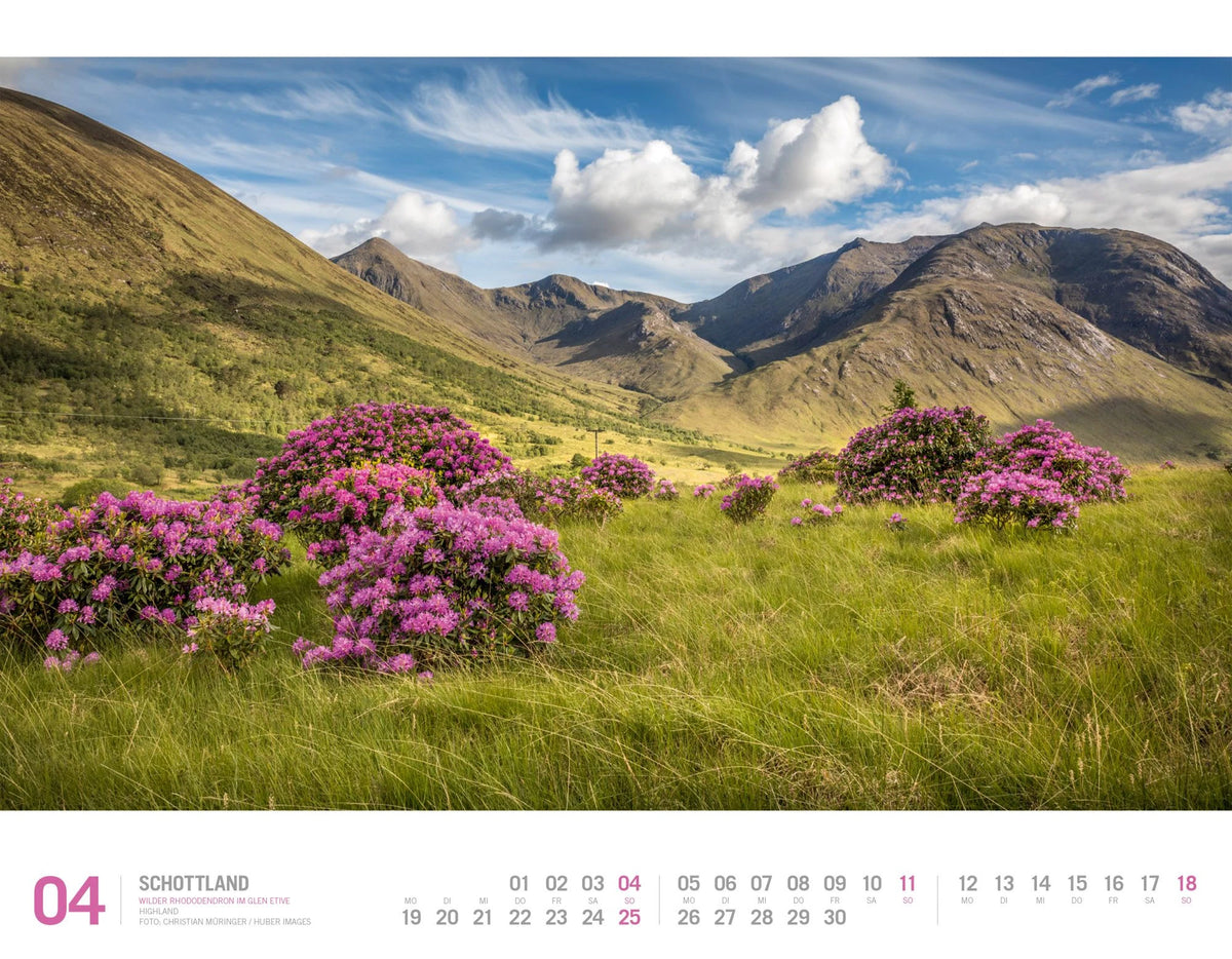 Schottland Kalender 2027 | Unterwegs zwischen Highlands und Hebriden – Ansicht