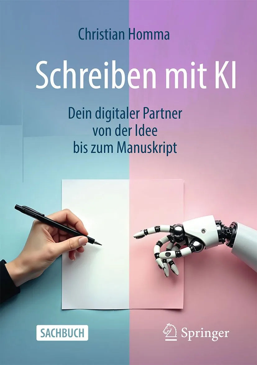 Cover: Schreiben mit KI (E-Book) von Christian Homma