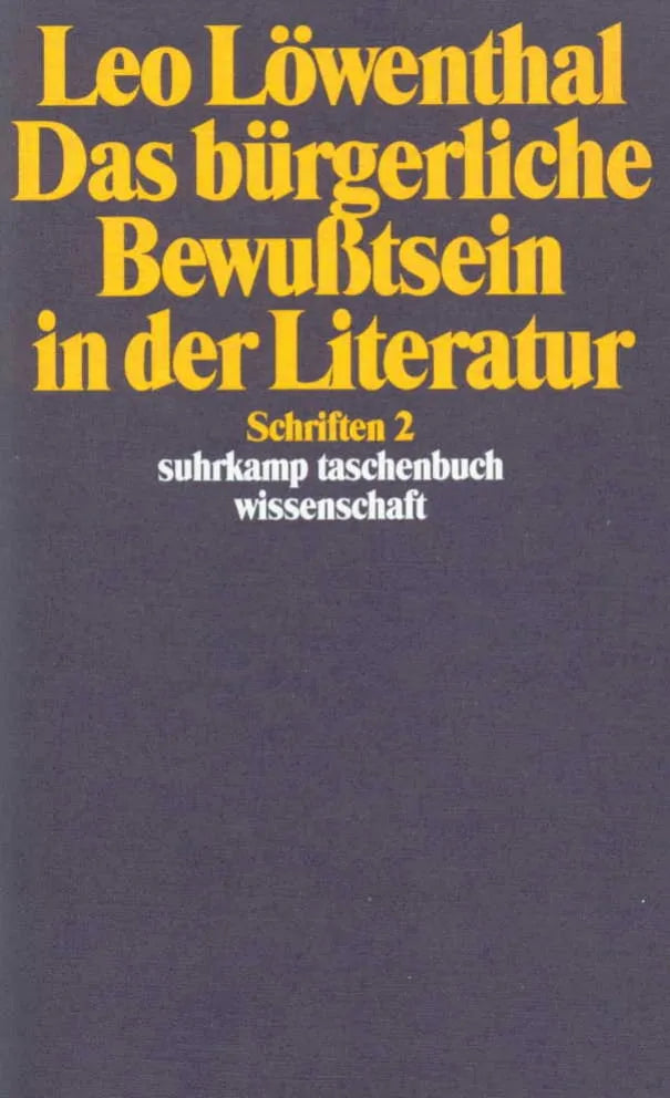 Buchcover von 'Schriften. 5 Bände' - Taschenbuch von Leo Löwenthal