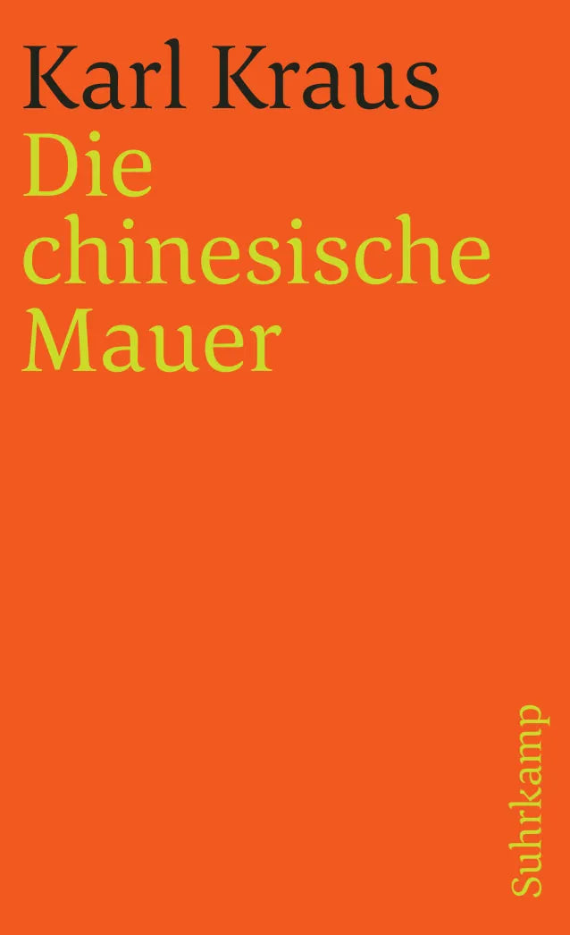 Buchcover von 'Schriften in den suhrkamp taschenbüchern. Erste Abteilung. Zwölf Bände' - Taschenbuch von Karl Kraus
