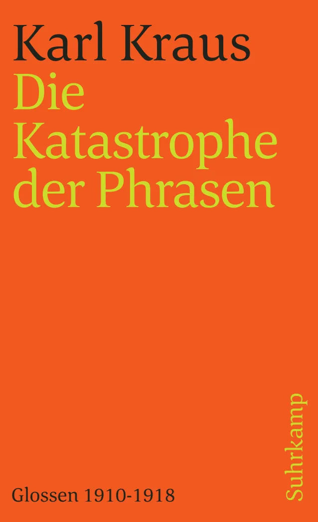 Buchcover von 'Schriften in den suhrkamp taschenbüchern. Zweite Abteilung. Acht Bände' - Taschenbuch von Karl Kraus