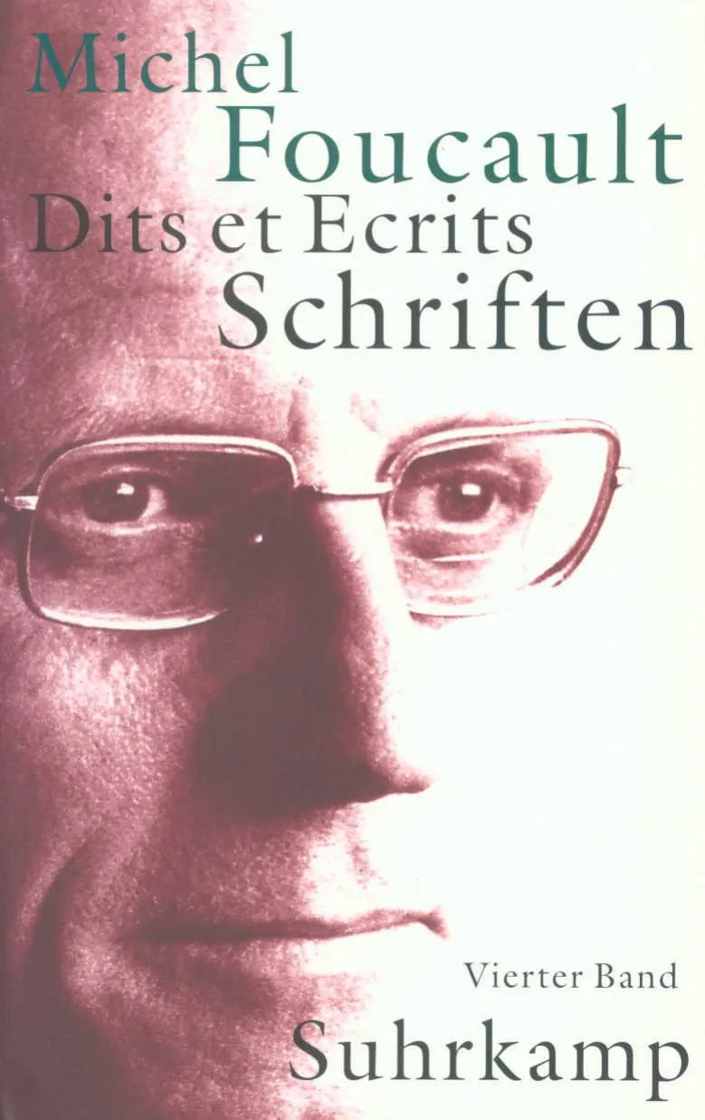 Buchcover von 'Schriften in vier Bänden. Dits et Ecrits' - Taschenbuch von Michel Foucault