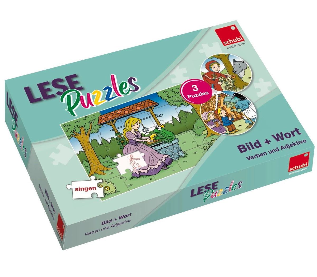 Puzzle: SCHUBI LesePuzzles