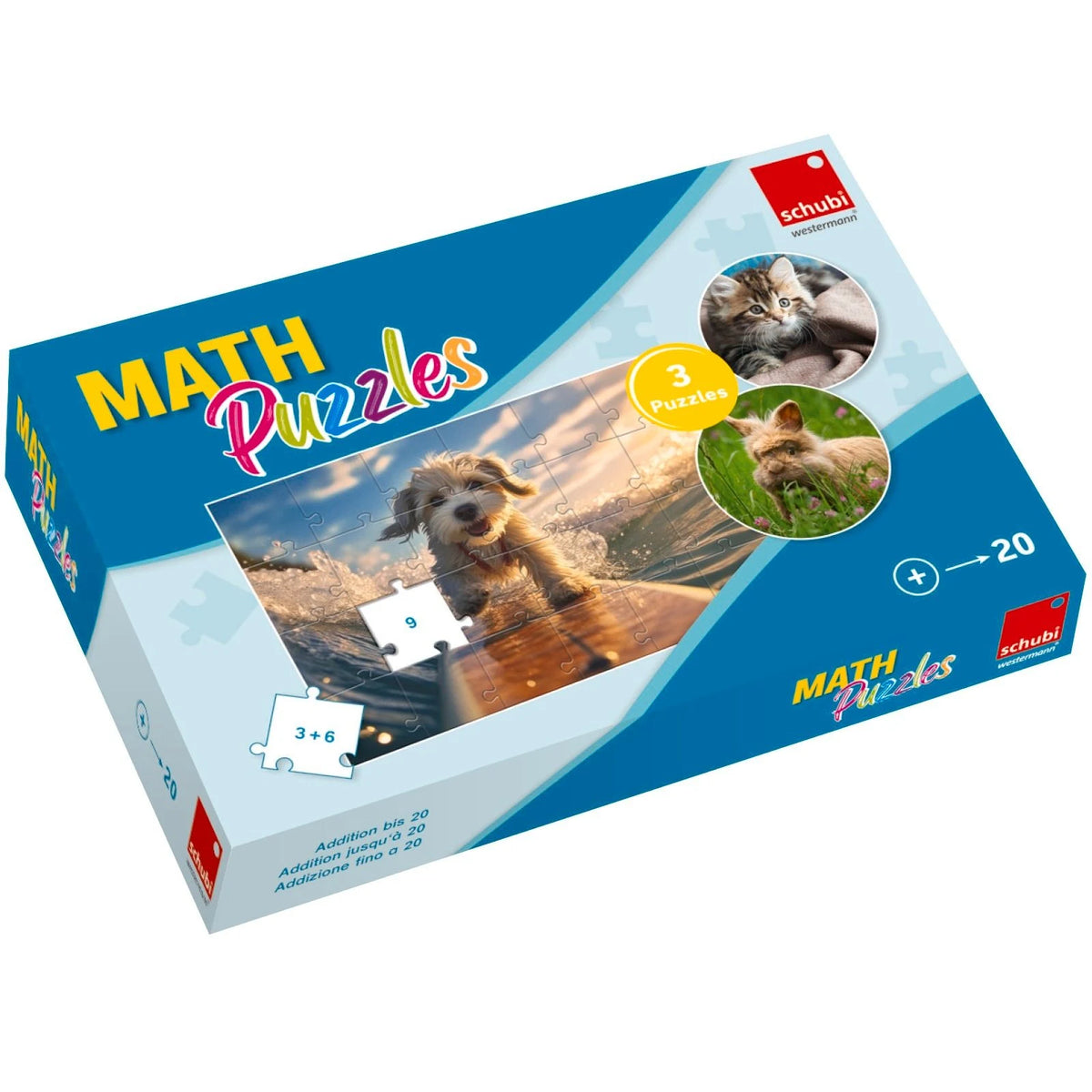 Kinderpuzzle: SCHUBI MathPuzzles