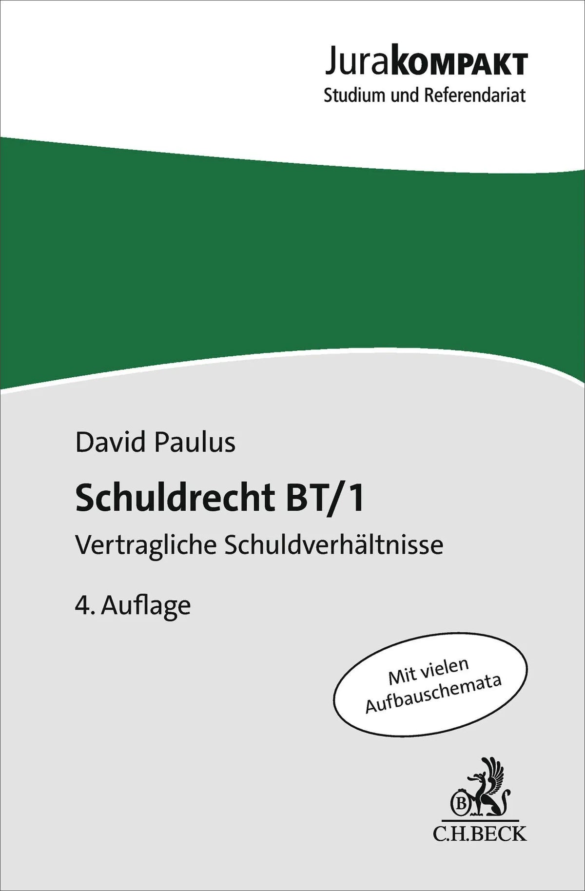 Cover: Schuldrecht BT/1 (Taschenbuch) von David Paulus