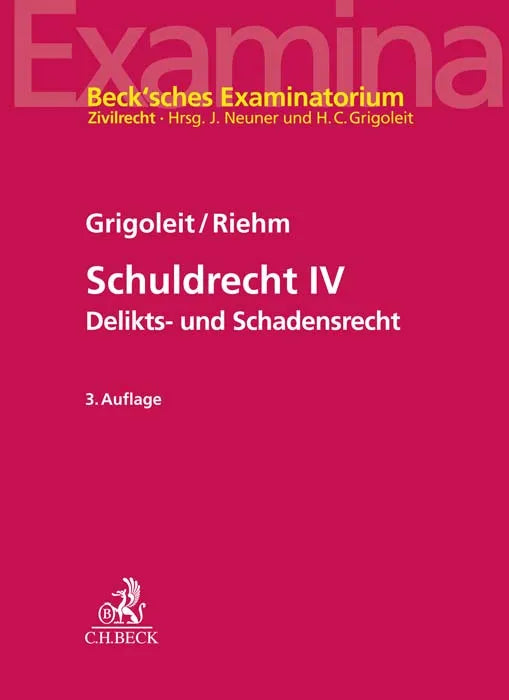 Buchcover von 'Schuldrecht IV' - Taschenbuch von Hans Christoph Grigoleit